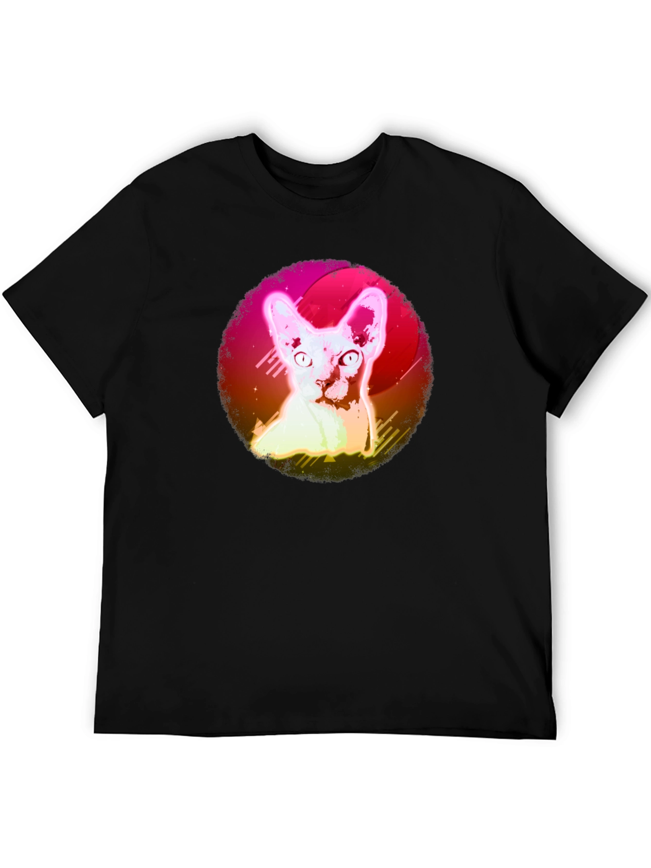Sphynx Cat Graphic T-Shirt - Stylish Pet Lover Tee