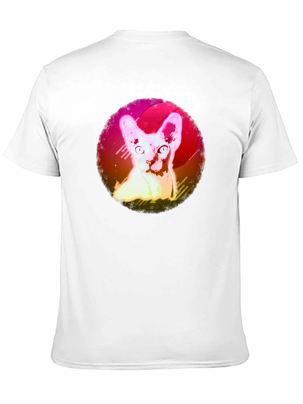 Sphynx Cat Graphic T-Shirt - Stylish Pet Lover Tee