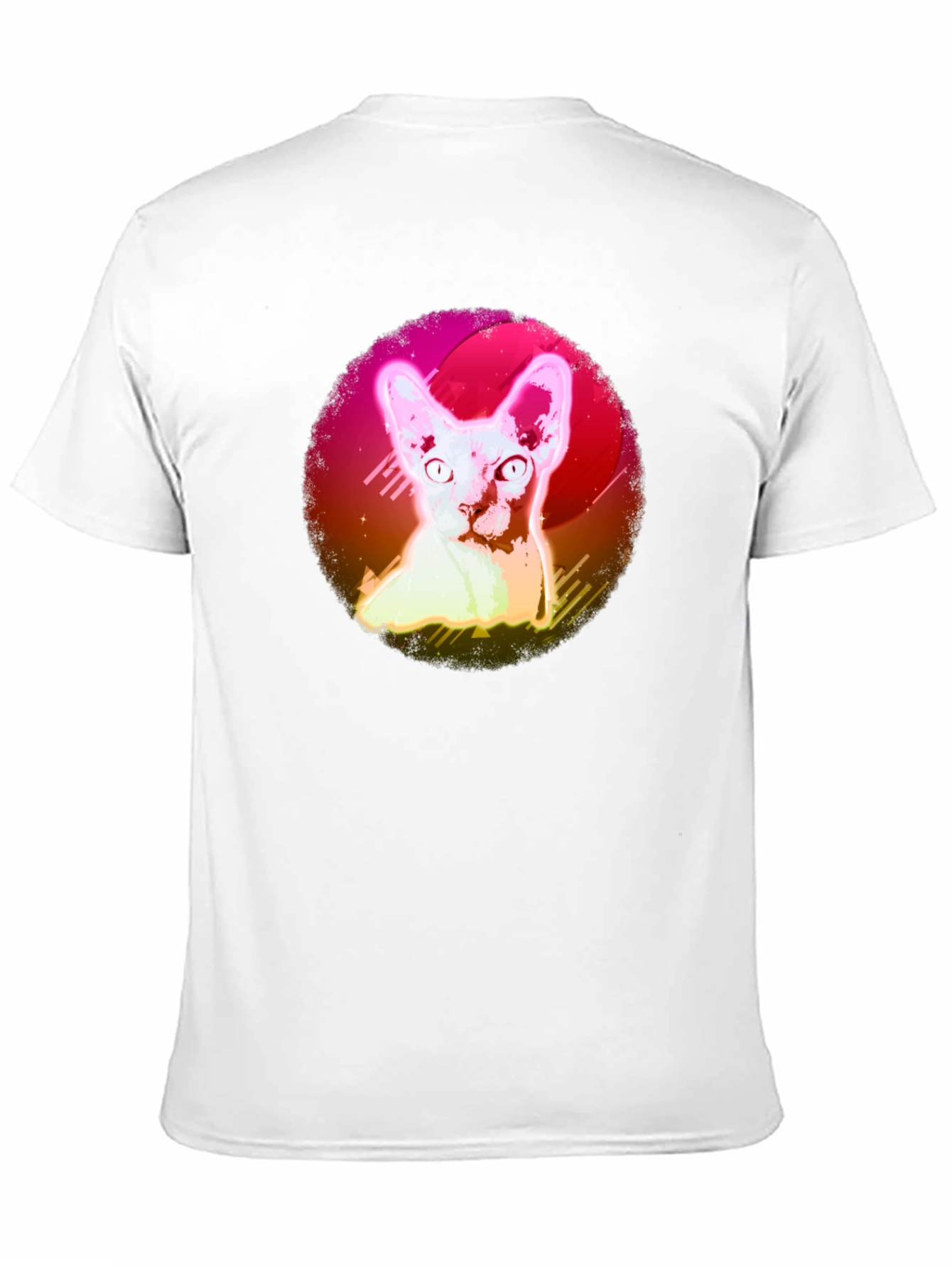 Sphynx Cat Graphic T-Shirt - Stylish Pet Lover Tee