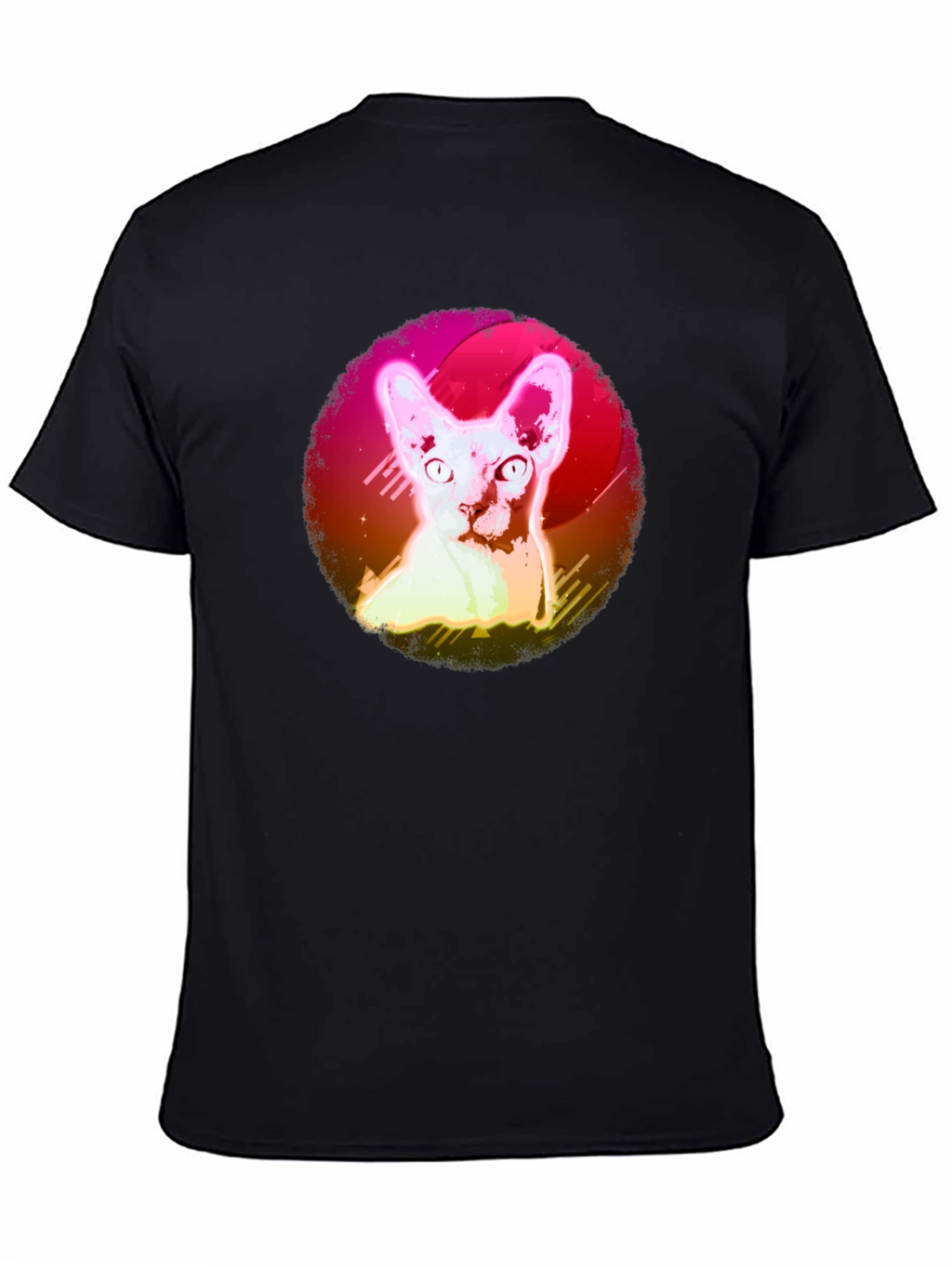 Sphynx Cat Graphic T-Shirt - Stylish Pet Lover Tee