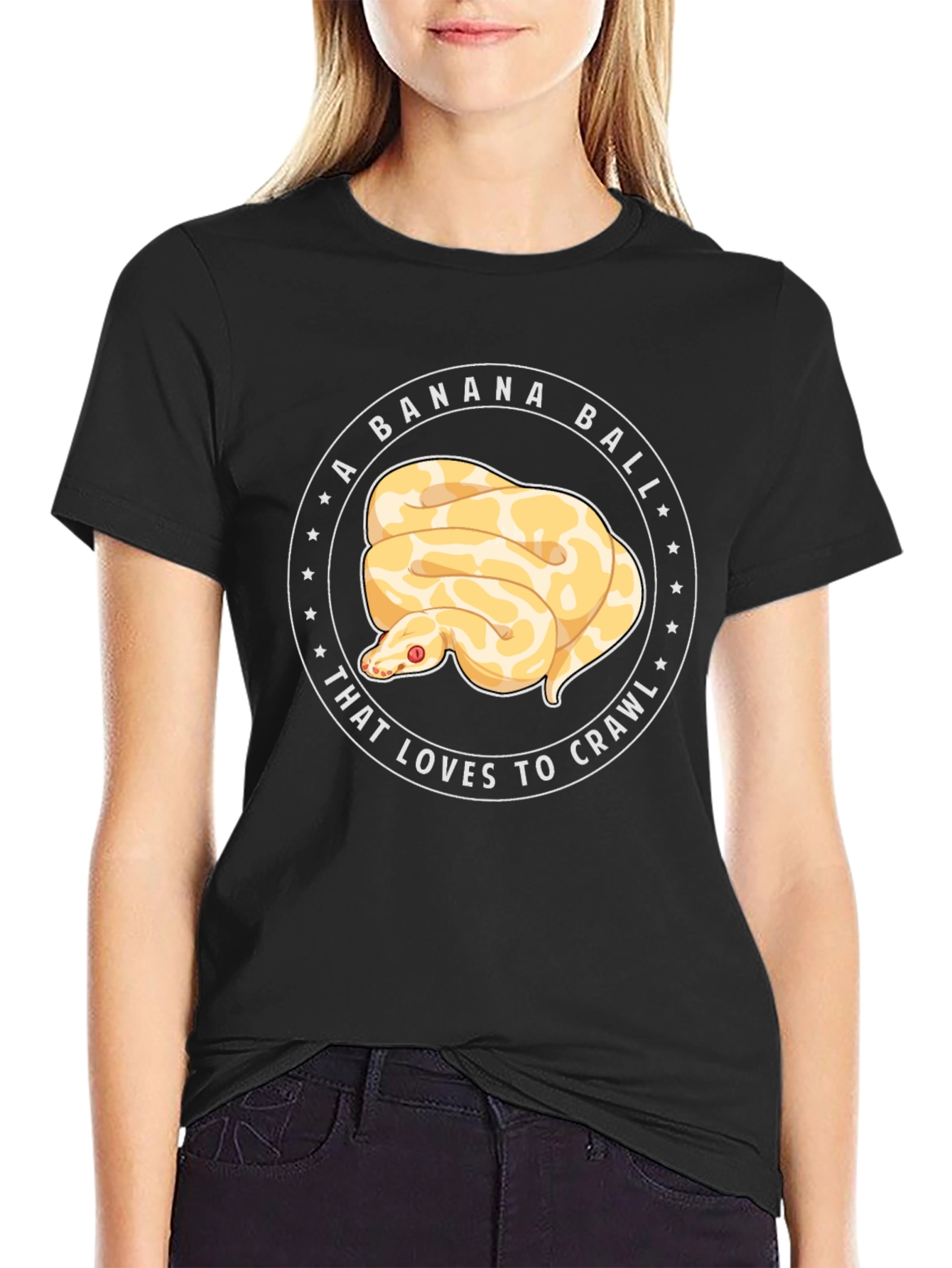 Banana Ball Python T-Shirt