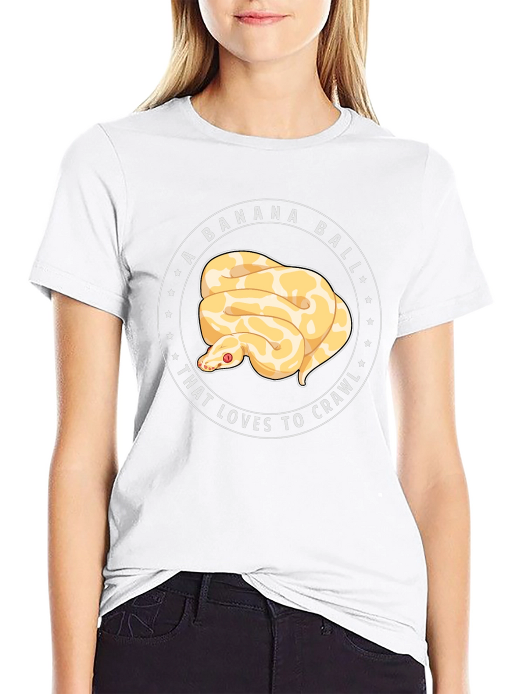 Banana Ball Python T-Shirt