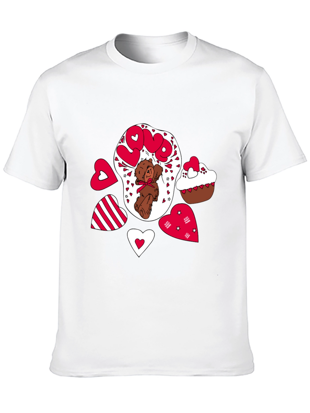 Love Bear T-Shirt Valentines Day