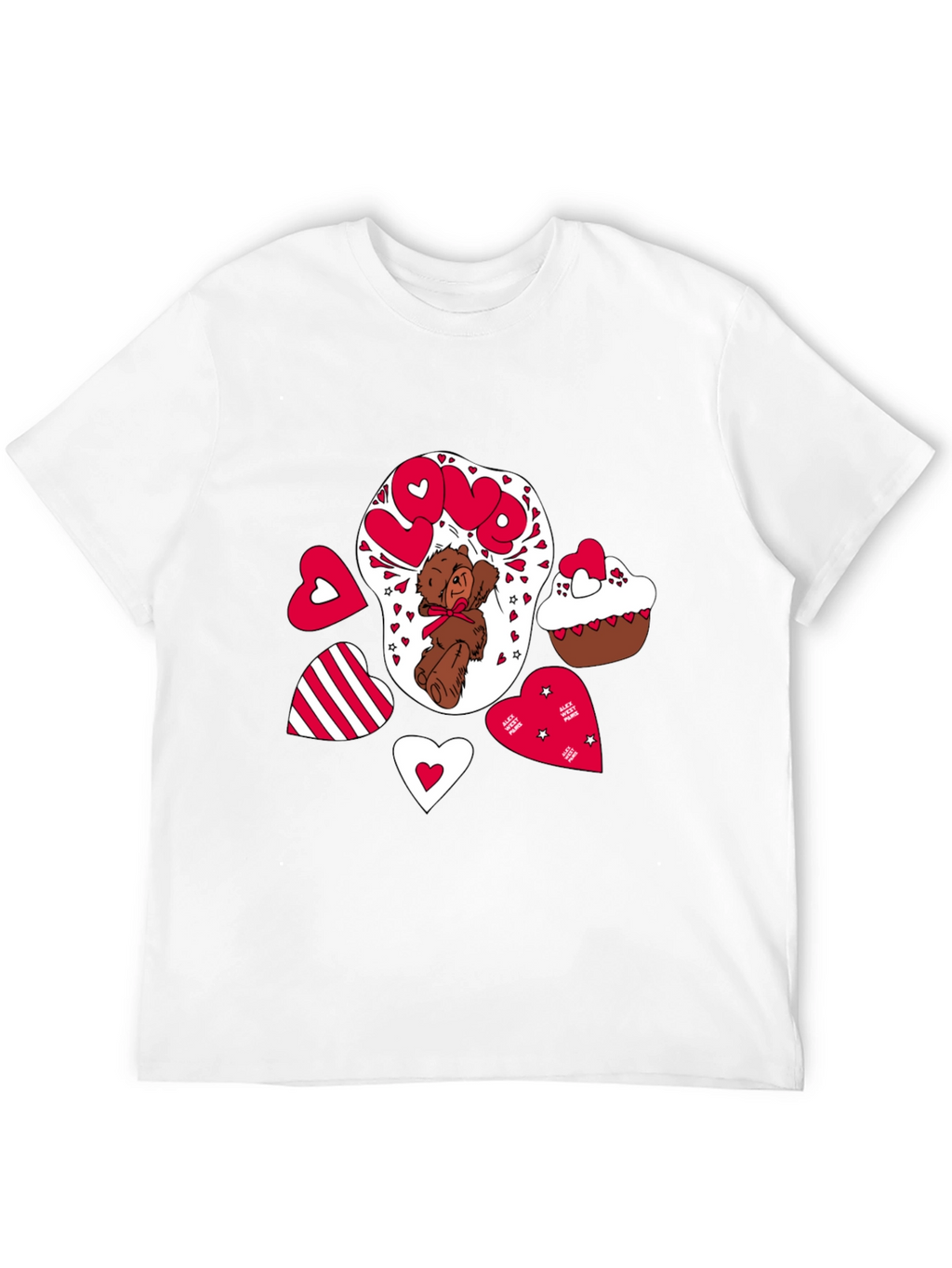 Love Bear T-Shirt Valentines Day