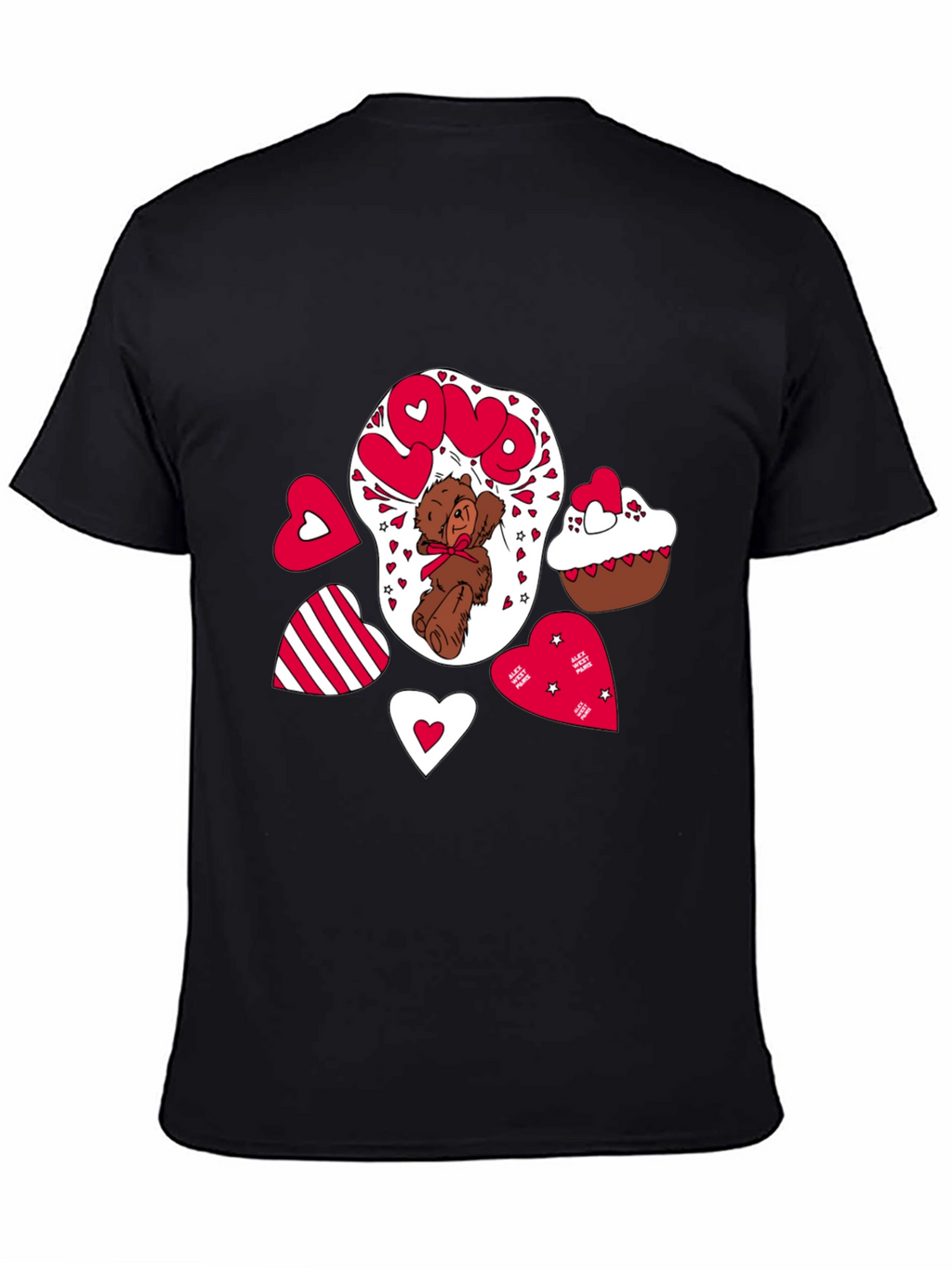Love Bear T-Shirt Valentines Day