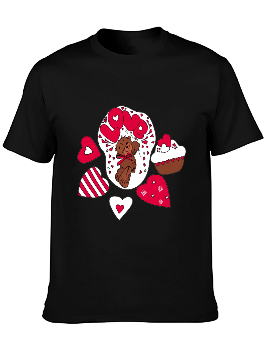 Love Bear T-Shirt Valentines Day