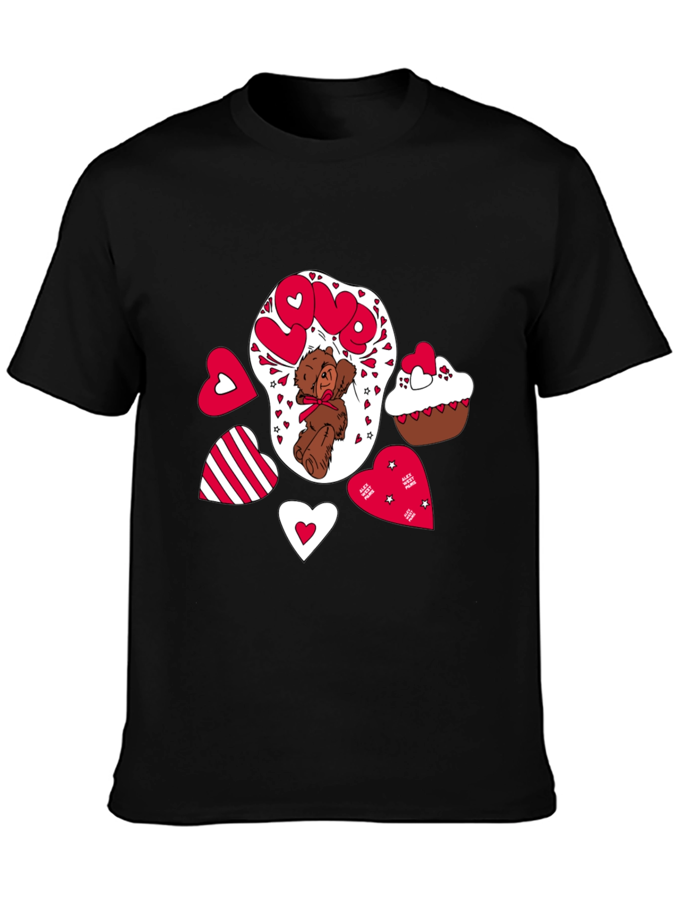 Love Bear T-Shirt Valentines Day