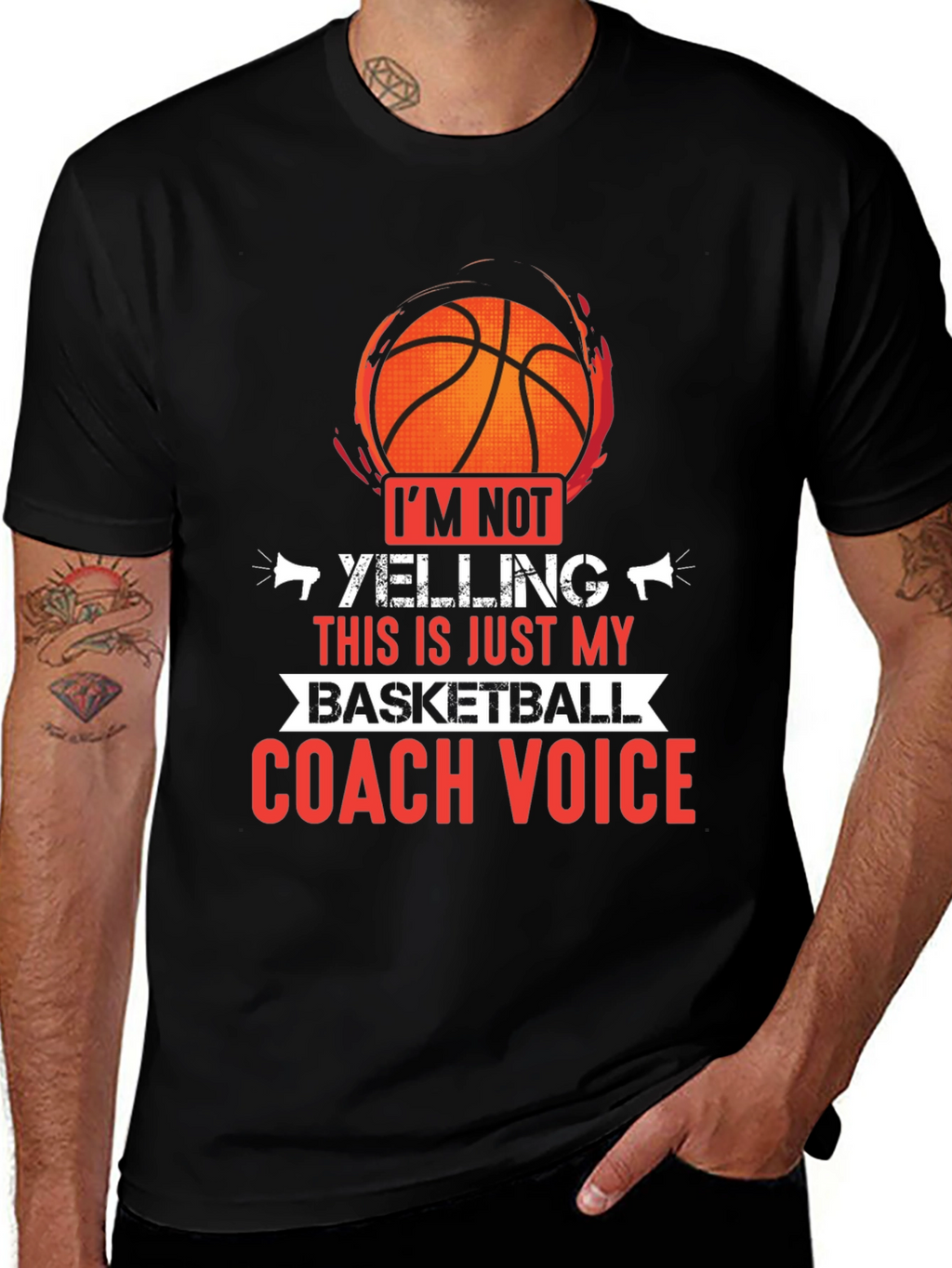 Basketball Coach Voice T-Shirt