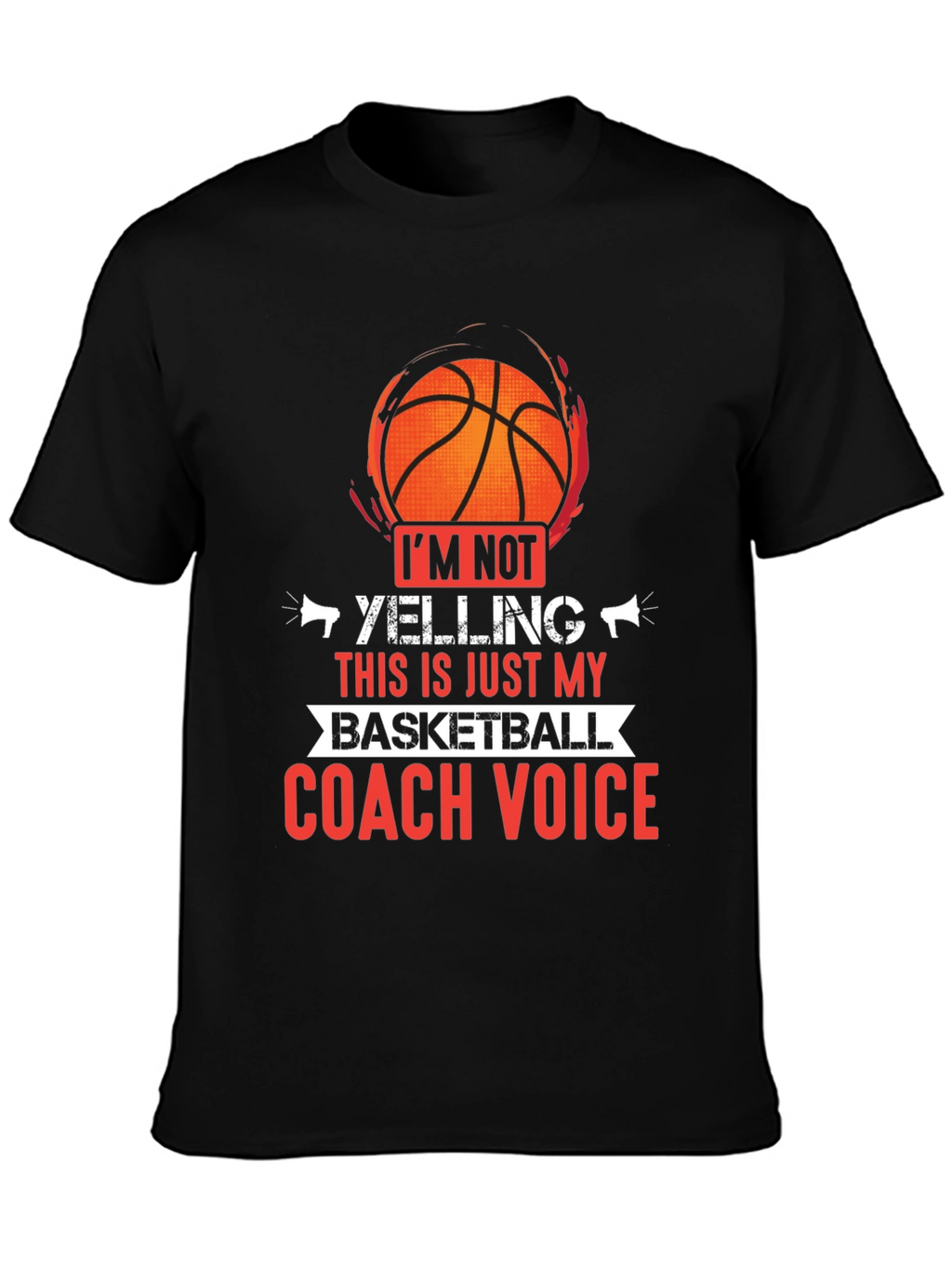 Basketball Coach Voice T-Shirt
