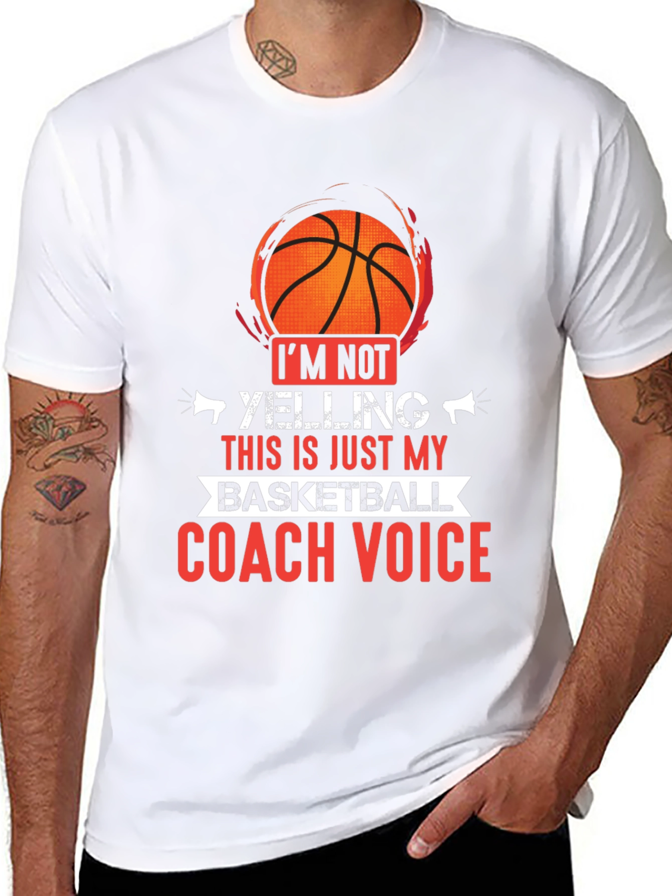 Basketball Coach Voice T-Shirt