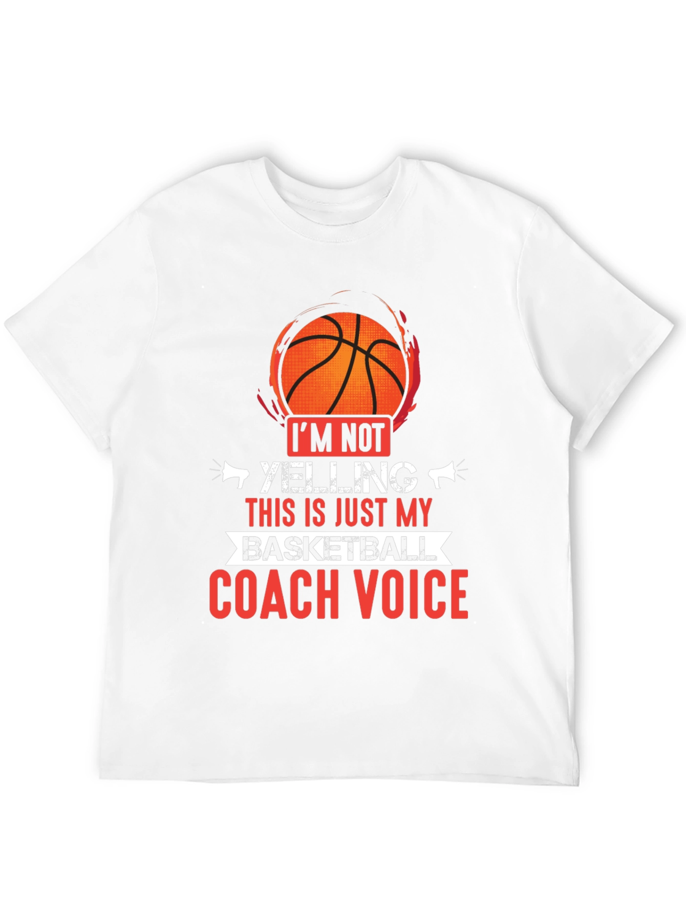 Basketball Coach Voice T-Shirt