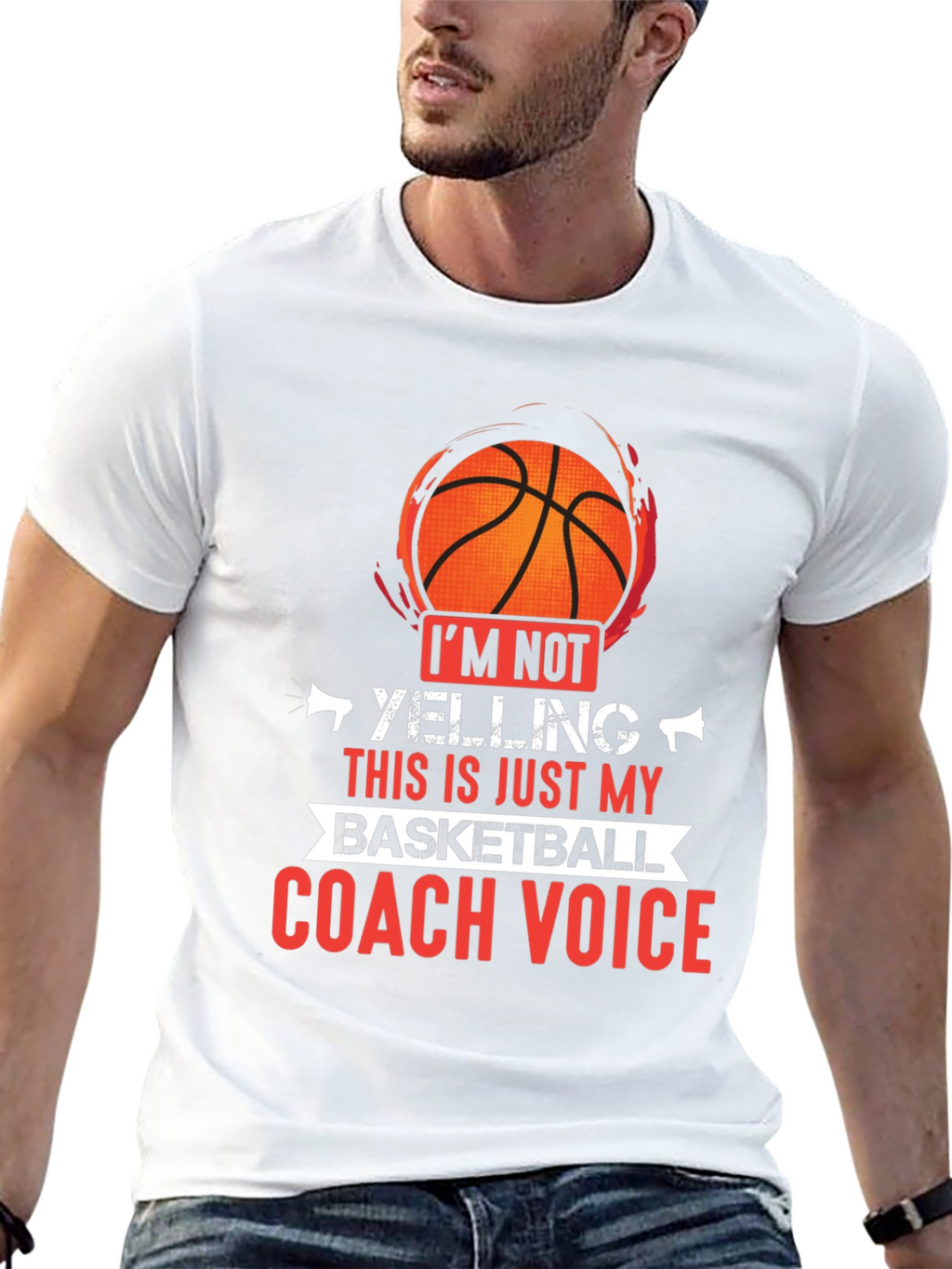 Basketball Coach Voice T-Shirt