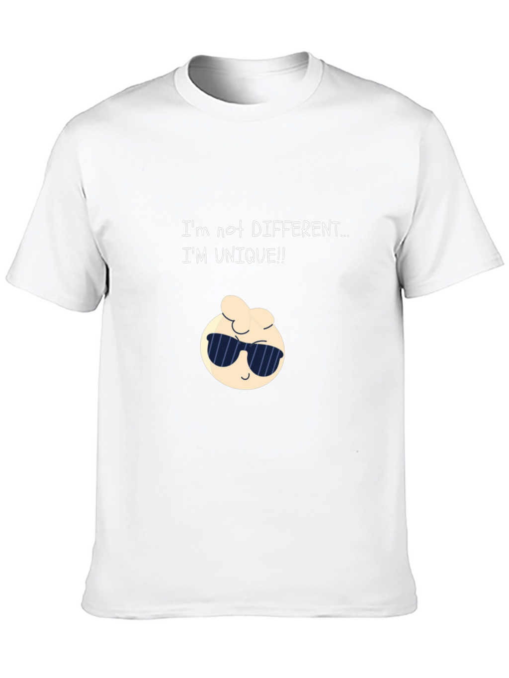 Unique Cartoon Graphic Black T-Shirt