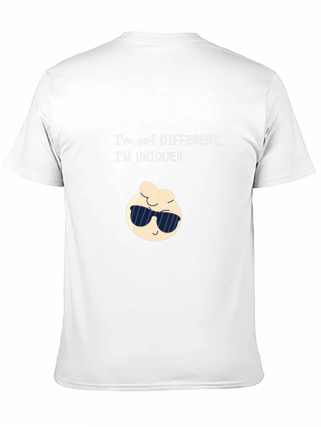Unique Cartoon Graphic Black T-Shirt
