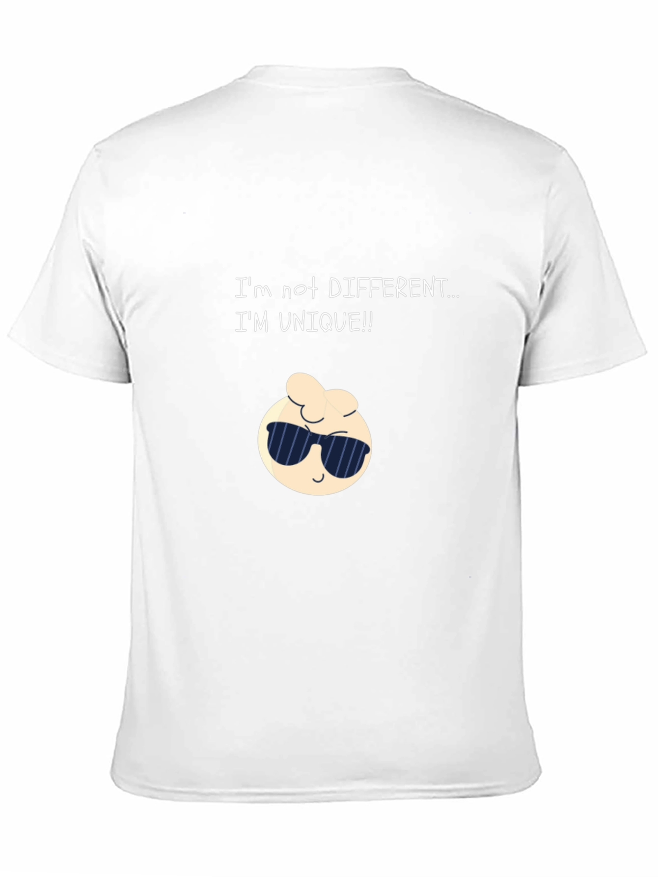 Unique Cartoon Graphic Black T-Shirt