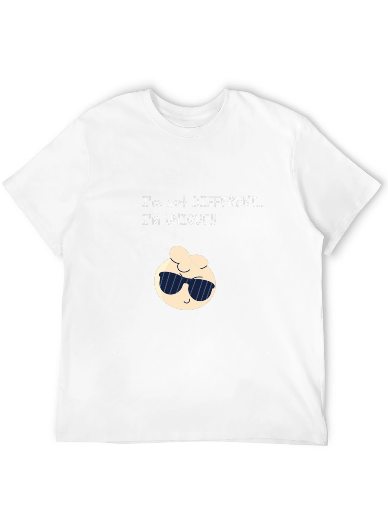 Unique Cartoon Graphic Black T-Shirt