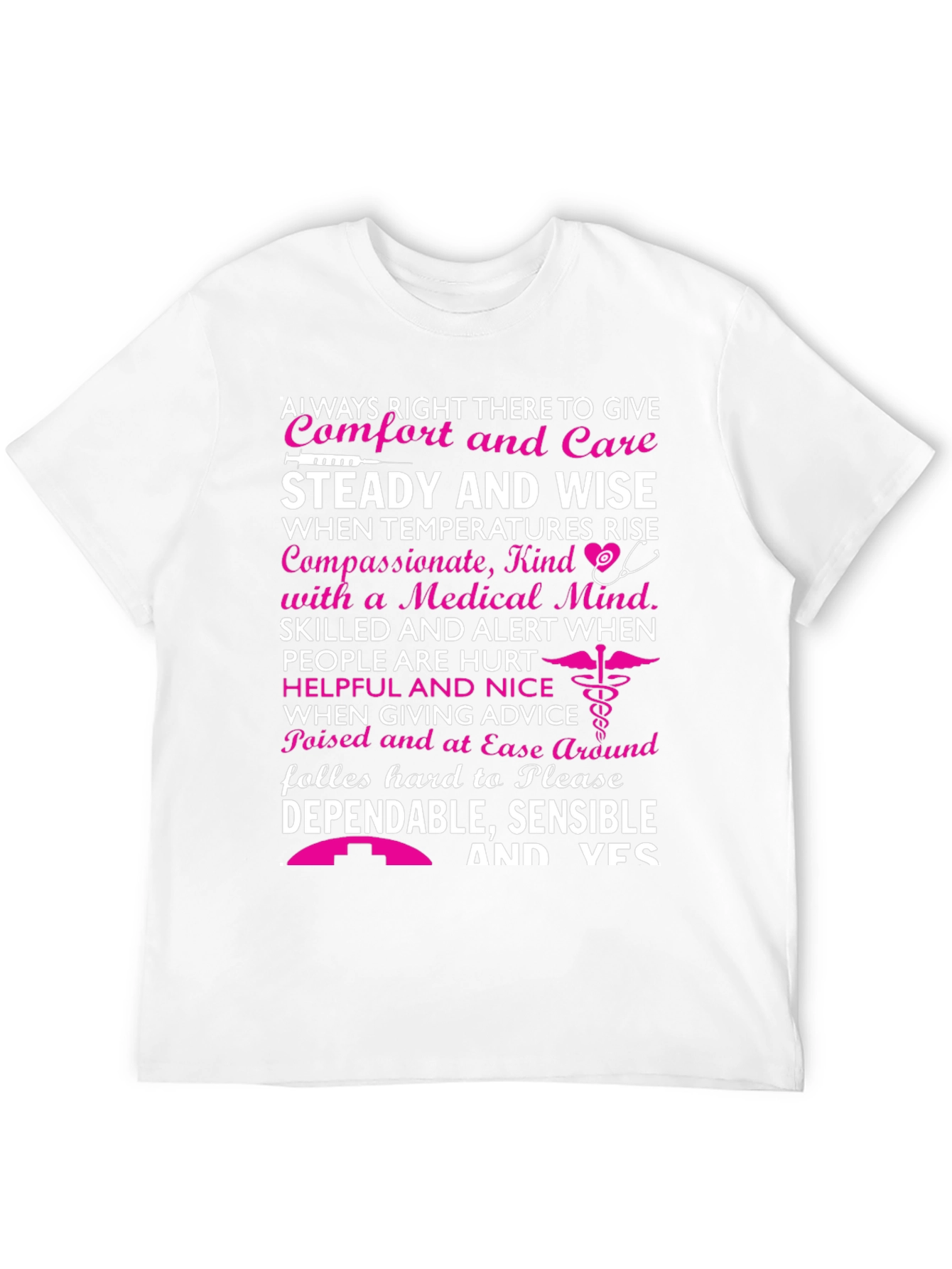 Comfort and Care Nurse T-Shirt
