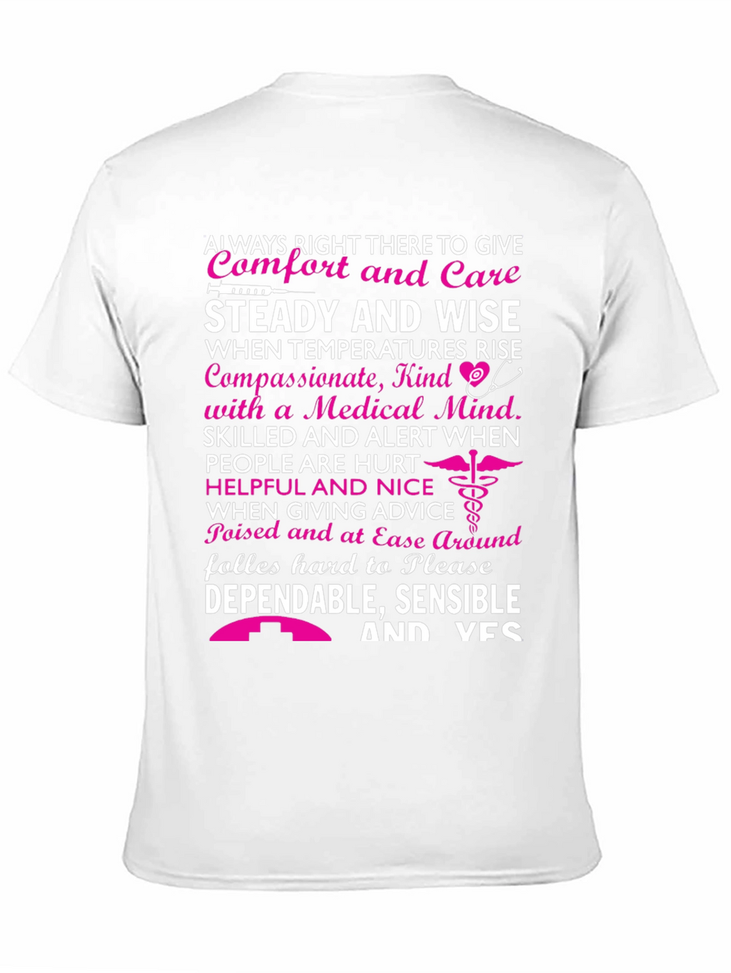 Comfort and Care Nurse T-Shirt