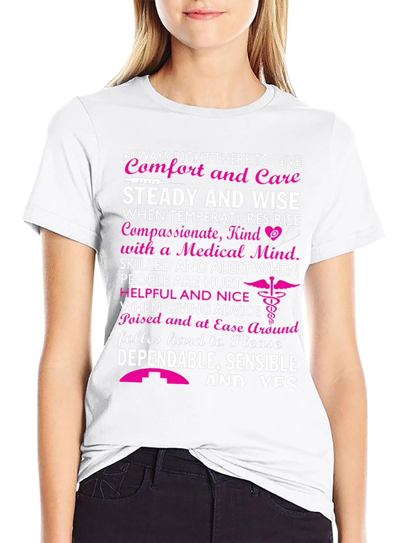 Comfort and Care Nurse T-Shirt
