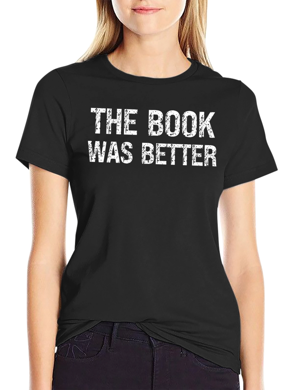 The Book Was Better T-Shirt - Black