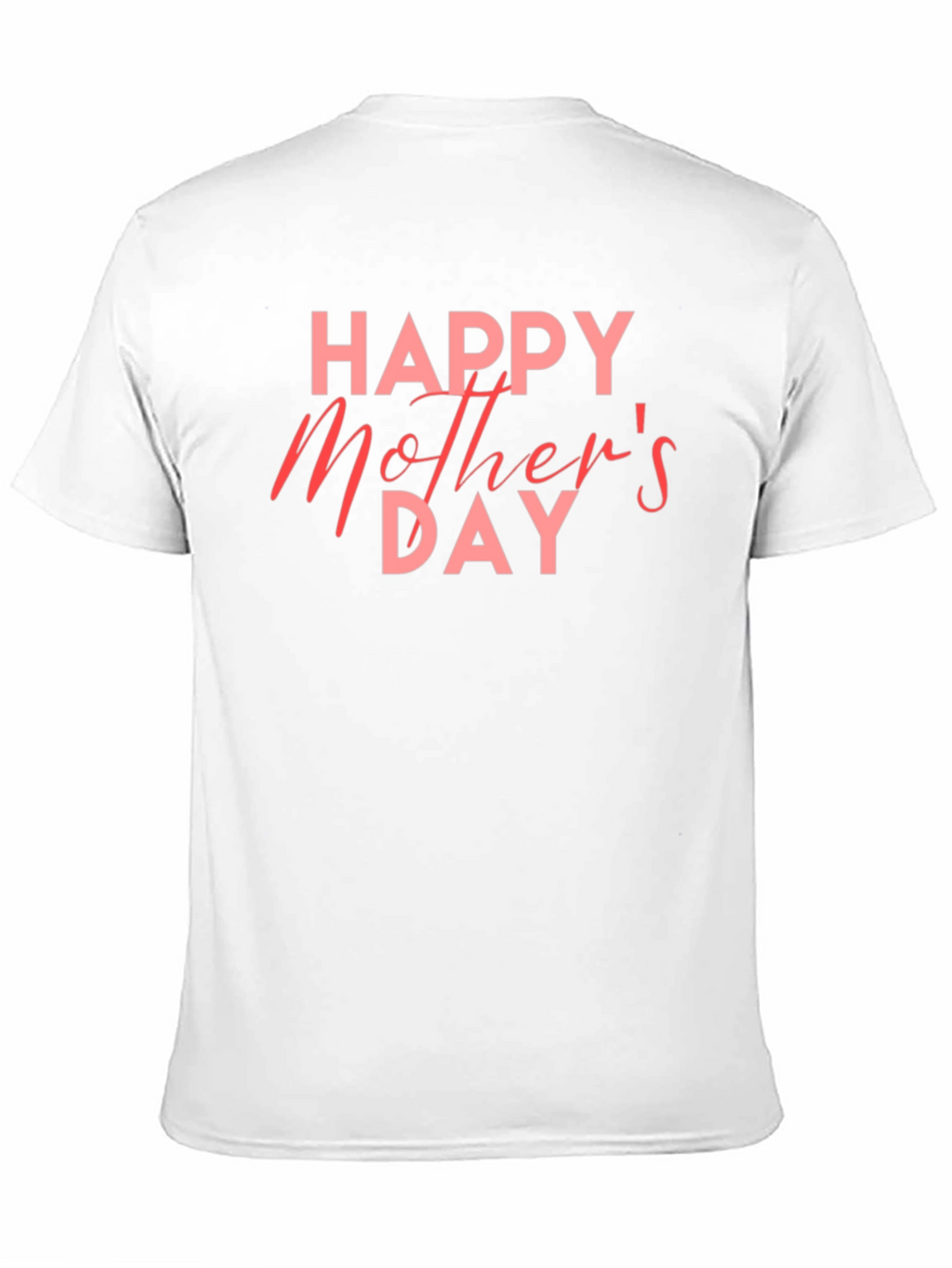 Happy Mothers Day Black T-Shirt