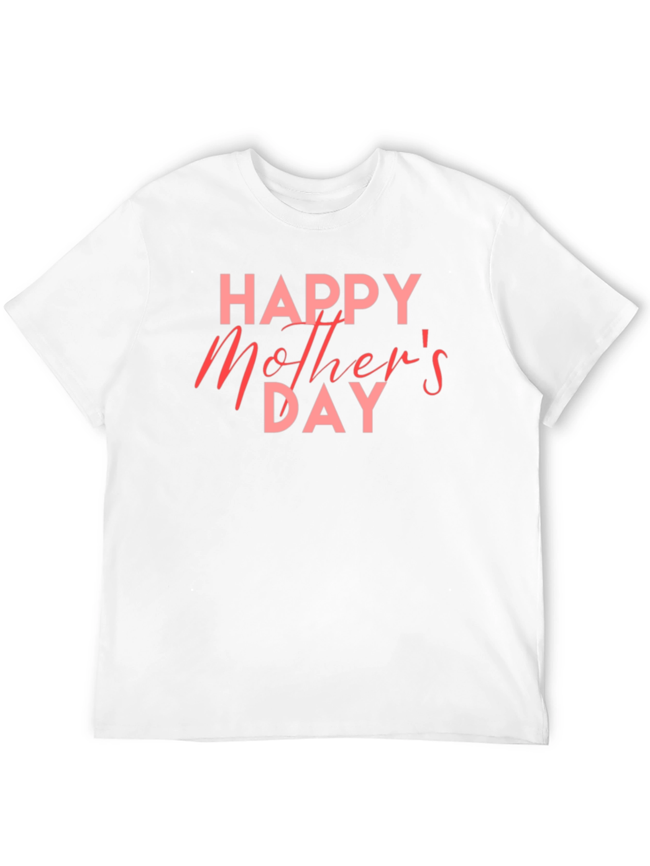 Happy Mothers Day Black T-Shirt