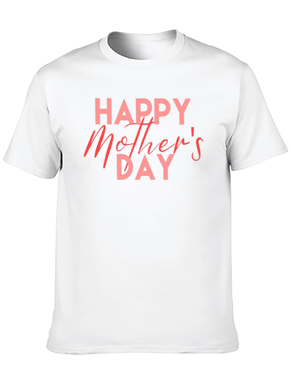 Happy Mothers Day Black T-Shirt