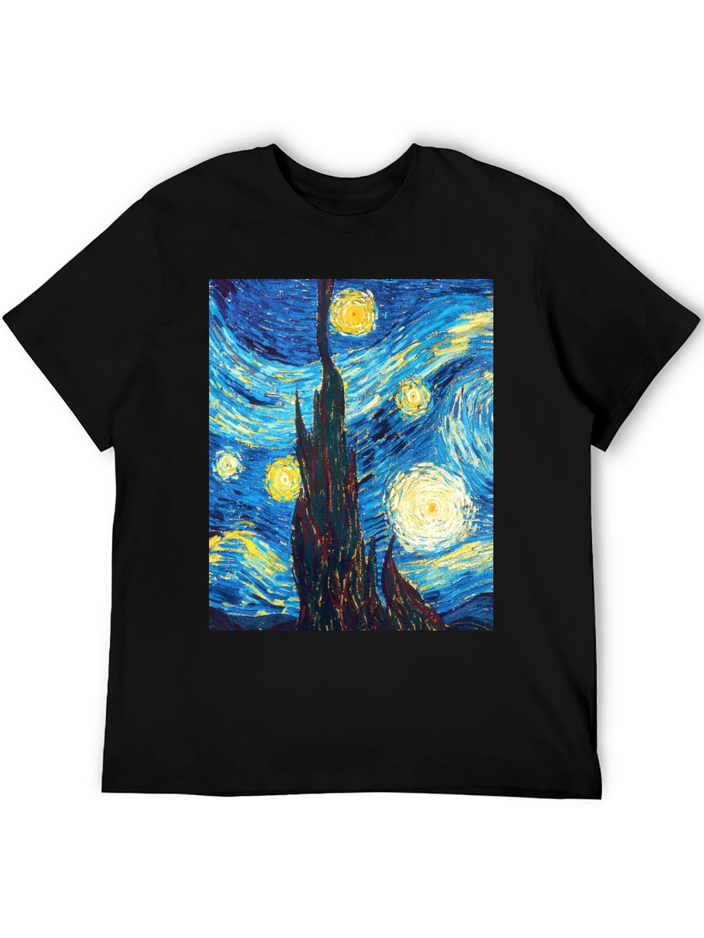 Starry Night T-Shirt - Artistic Impression