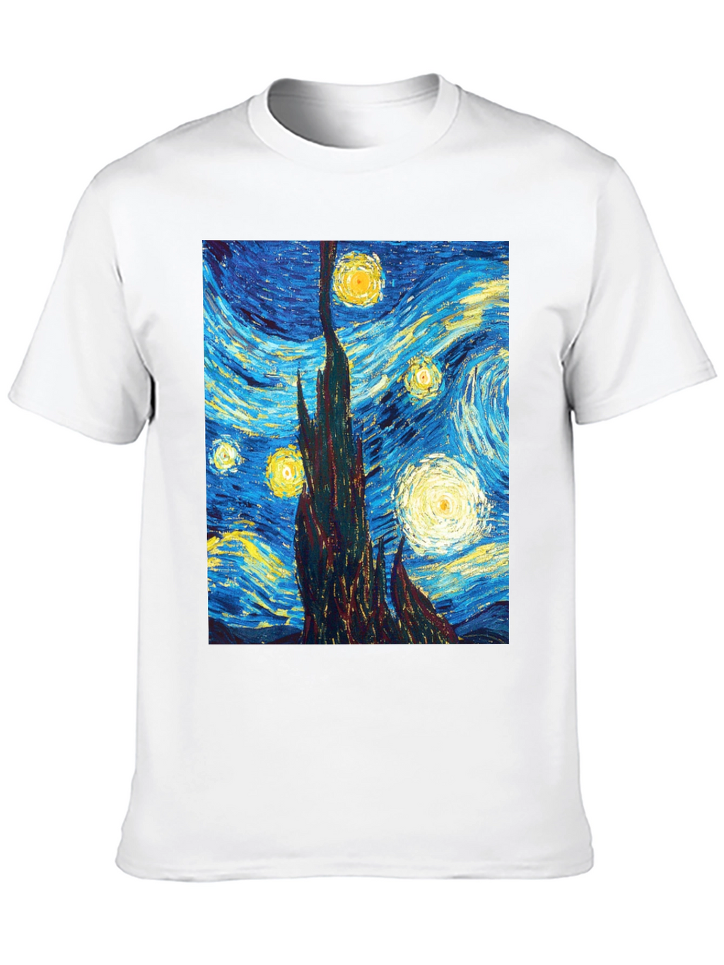 Starry Night T-Shirt - Artistic Impression