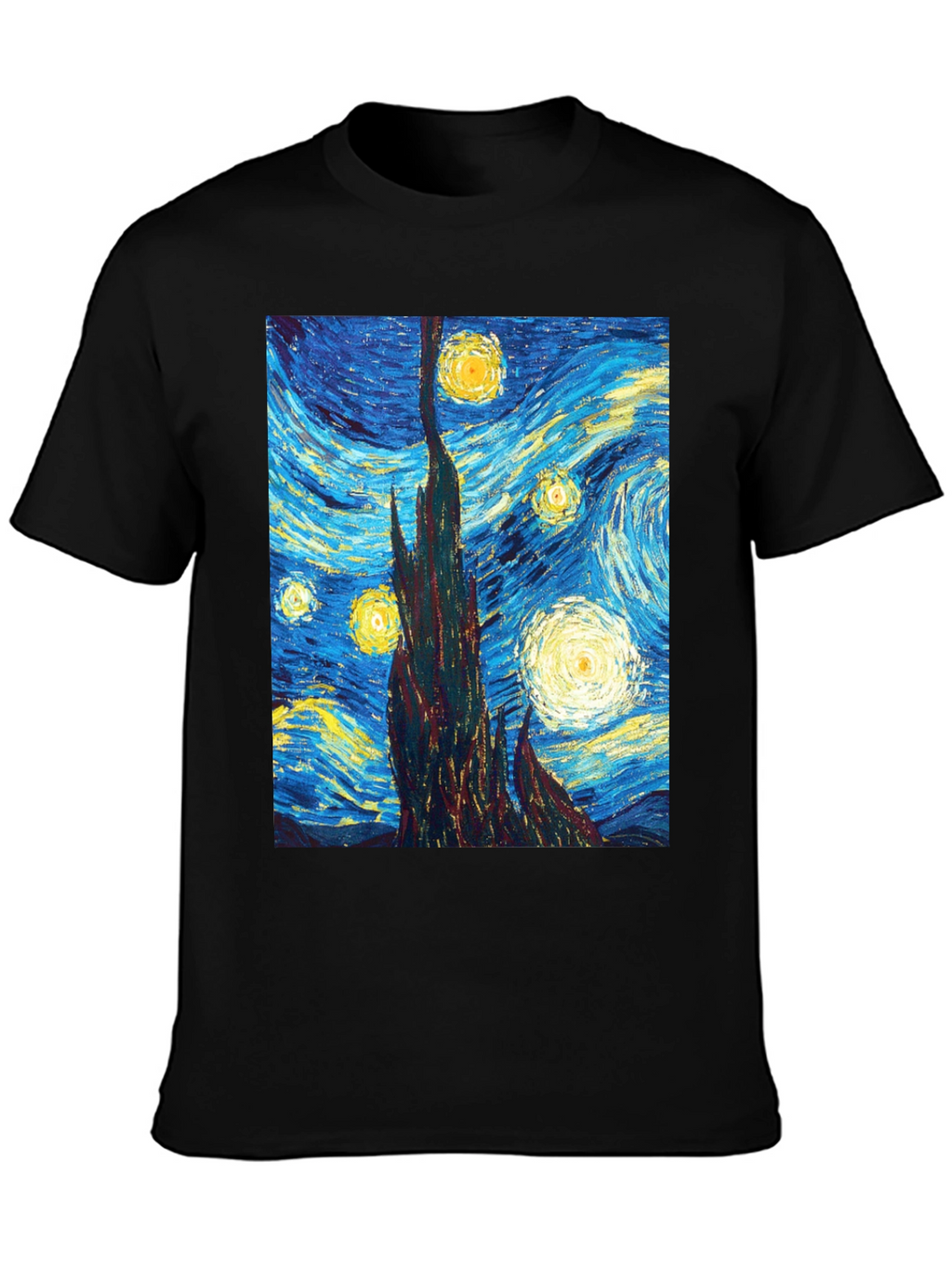 Starry Night T-Shirt - Artistic Impression