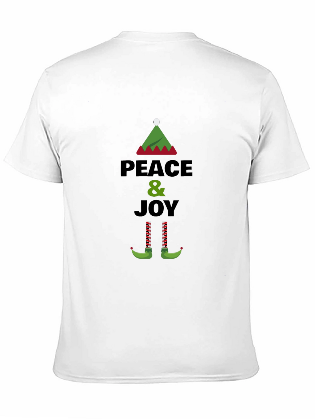 Peace & Joy Elf Christmas T-Shirt