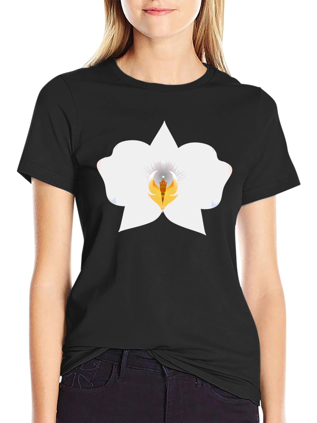 Black Orchid Graphic T-Shirt