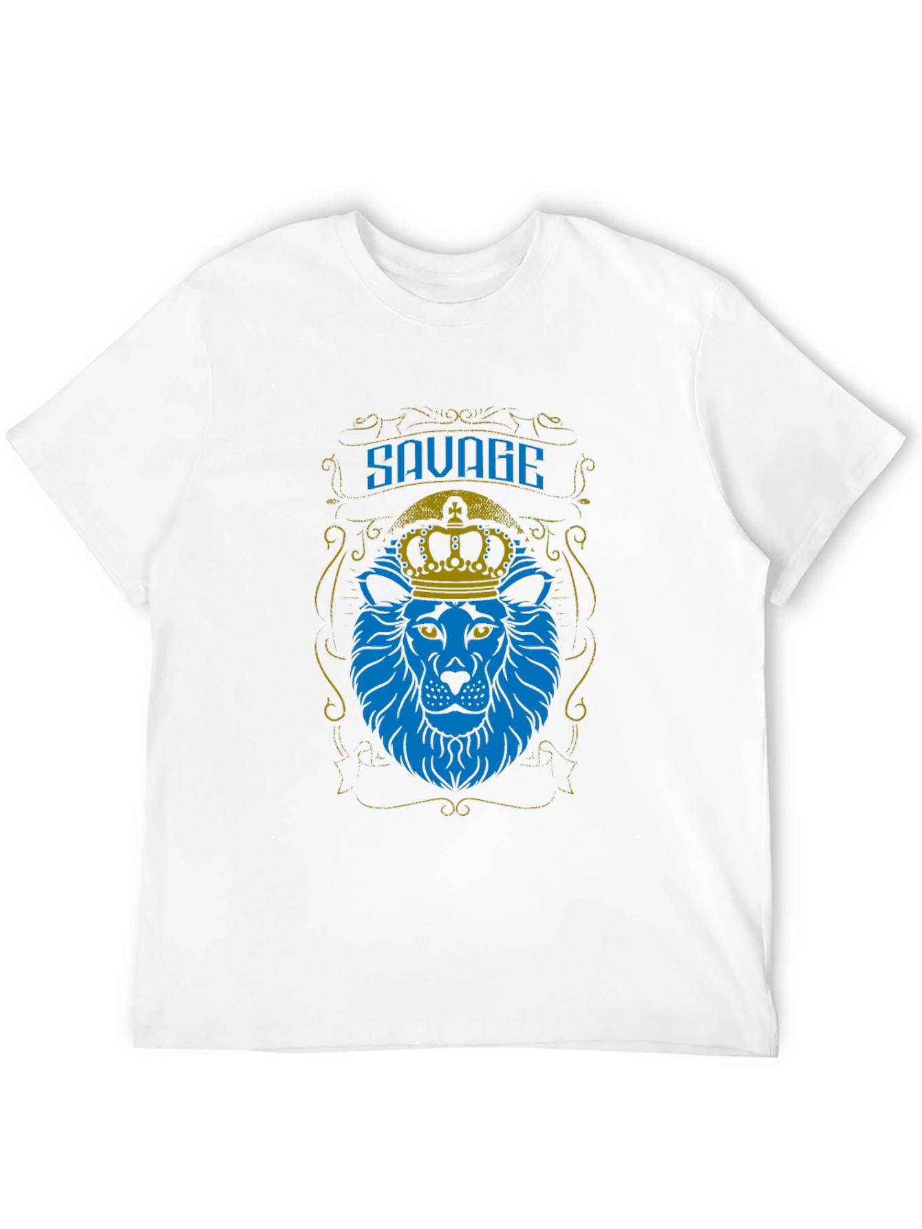 Savage Lion Graphic T-Shirt