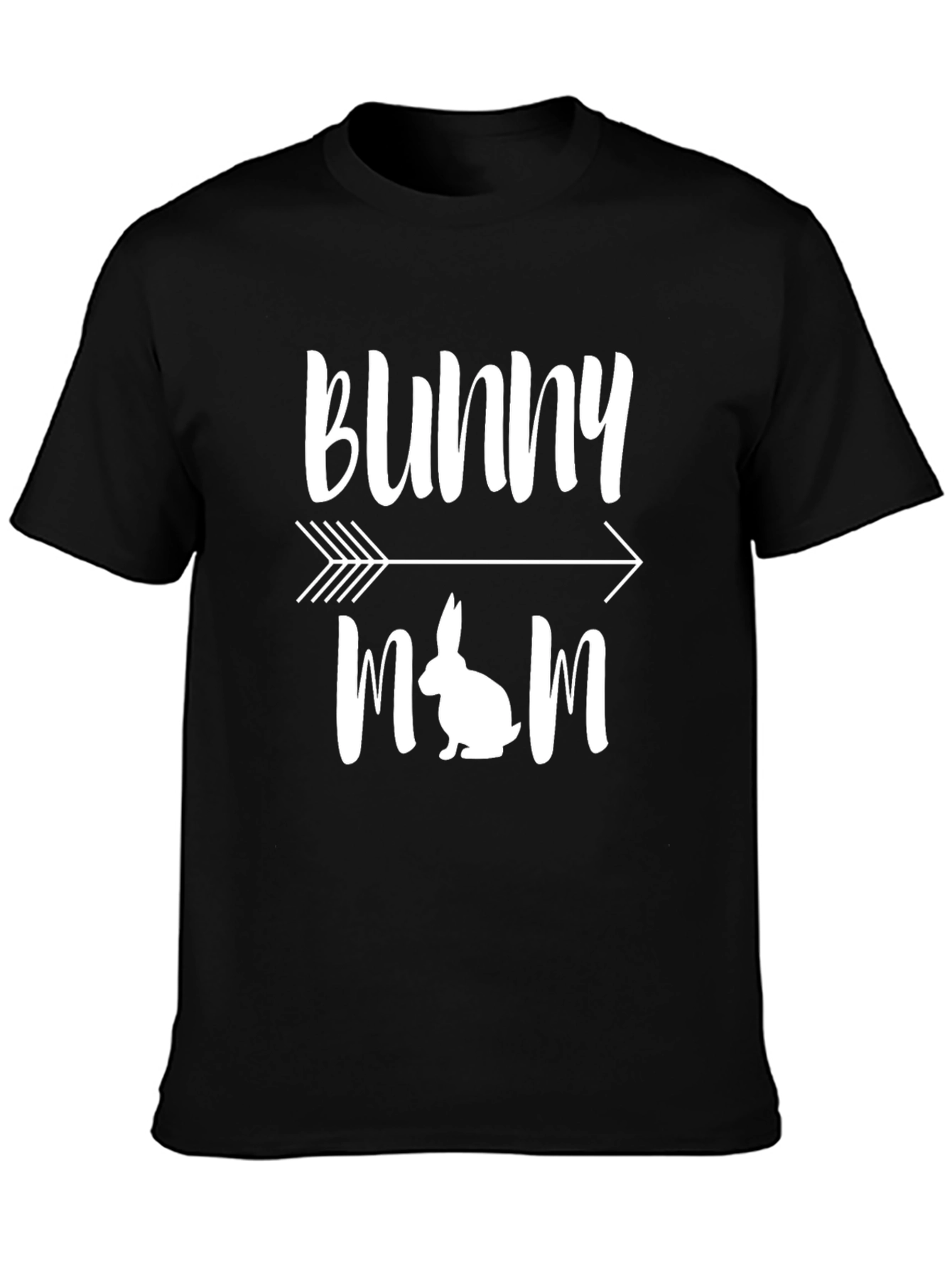 Bunny Mom Graphic Tee - Cute Easter T-Shirt