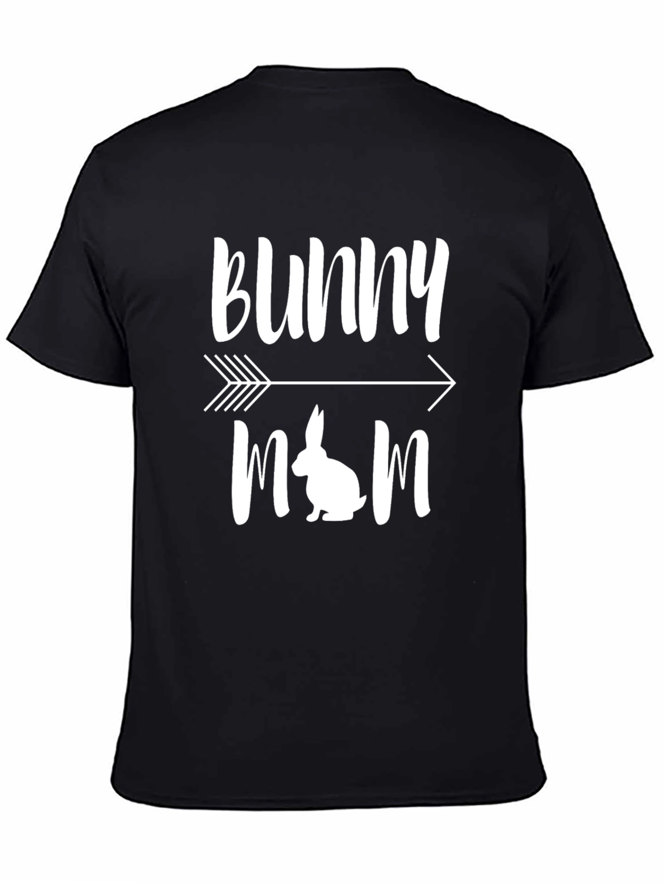Bunny Mom Graphic Tee - Cute Easter T-Shirt