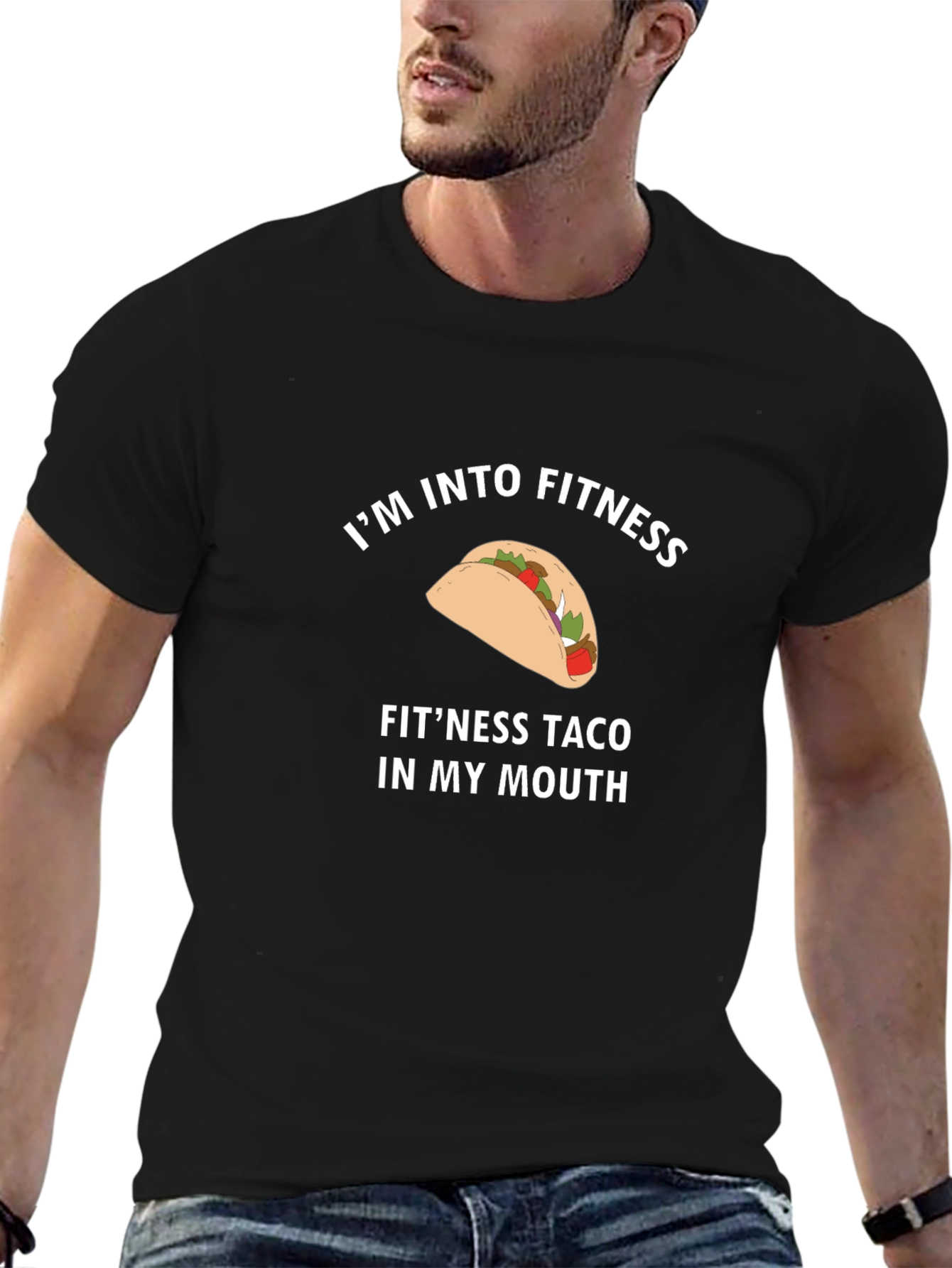 Fitness Taco Graphic T-Shirt