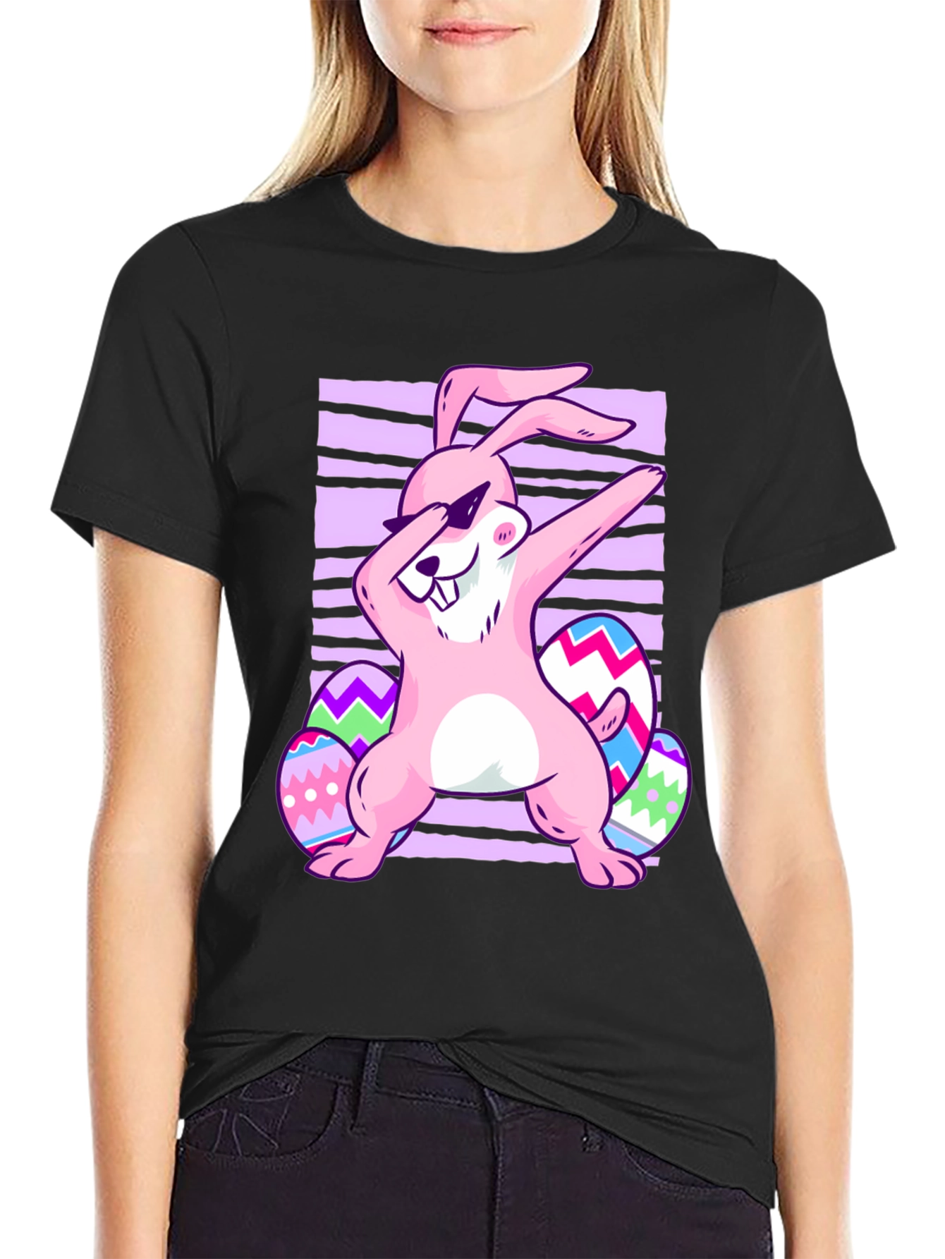 Dabbing Easter Bunny T-Shirt