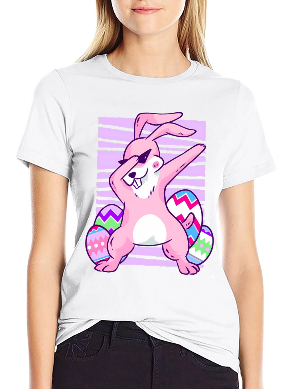 Dabbing Easter Bunny T-Shirt