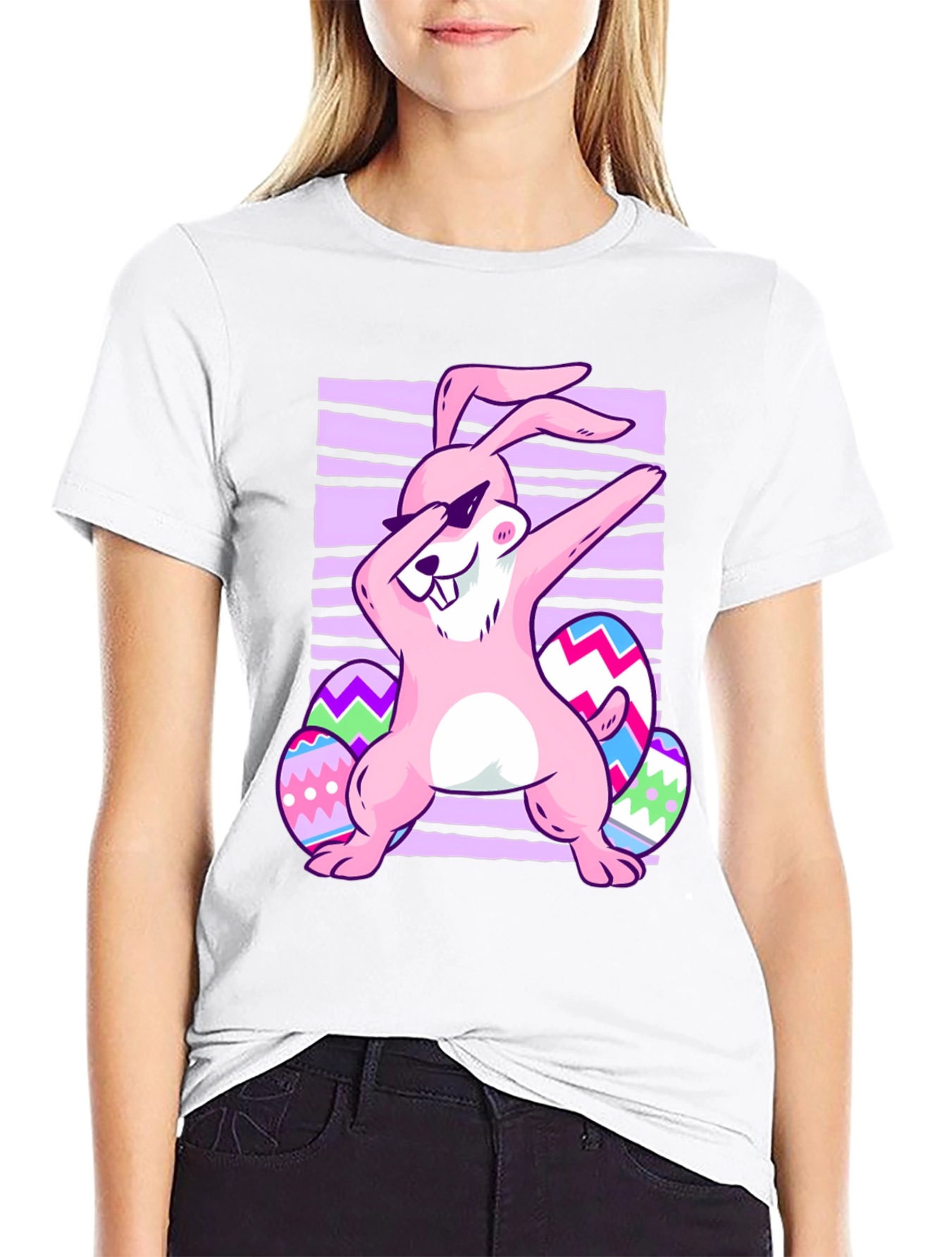 Dabbing Easter Bunny T-Shirt