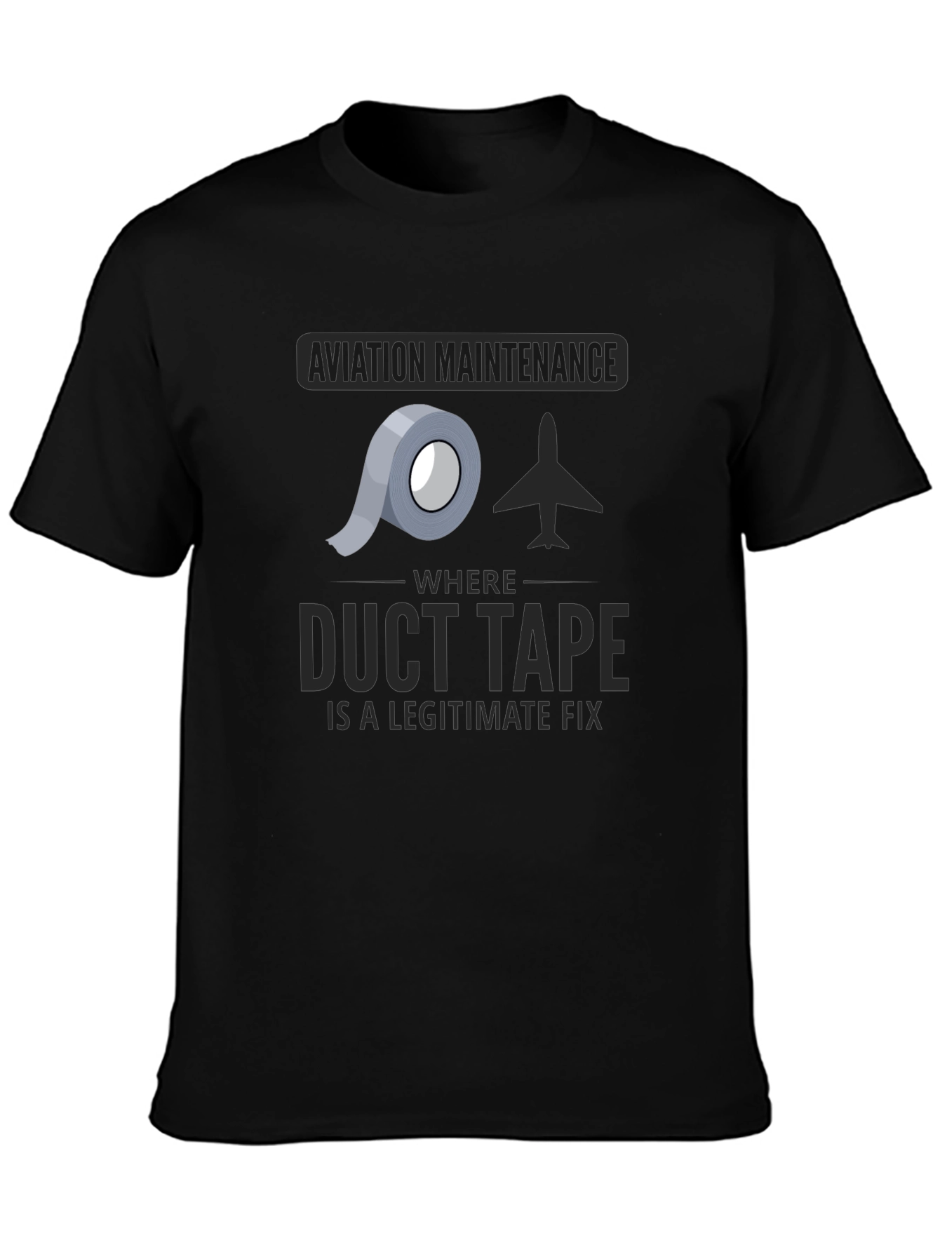 Aviation Maintenance Duct Tape T-Shirt