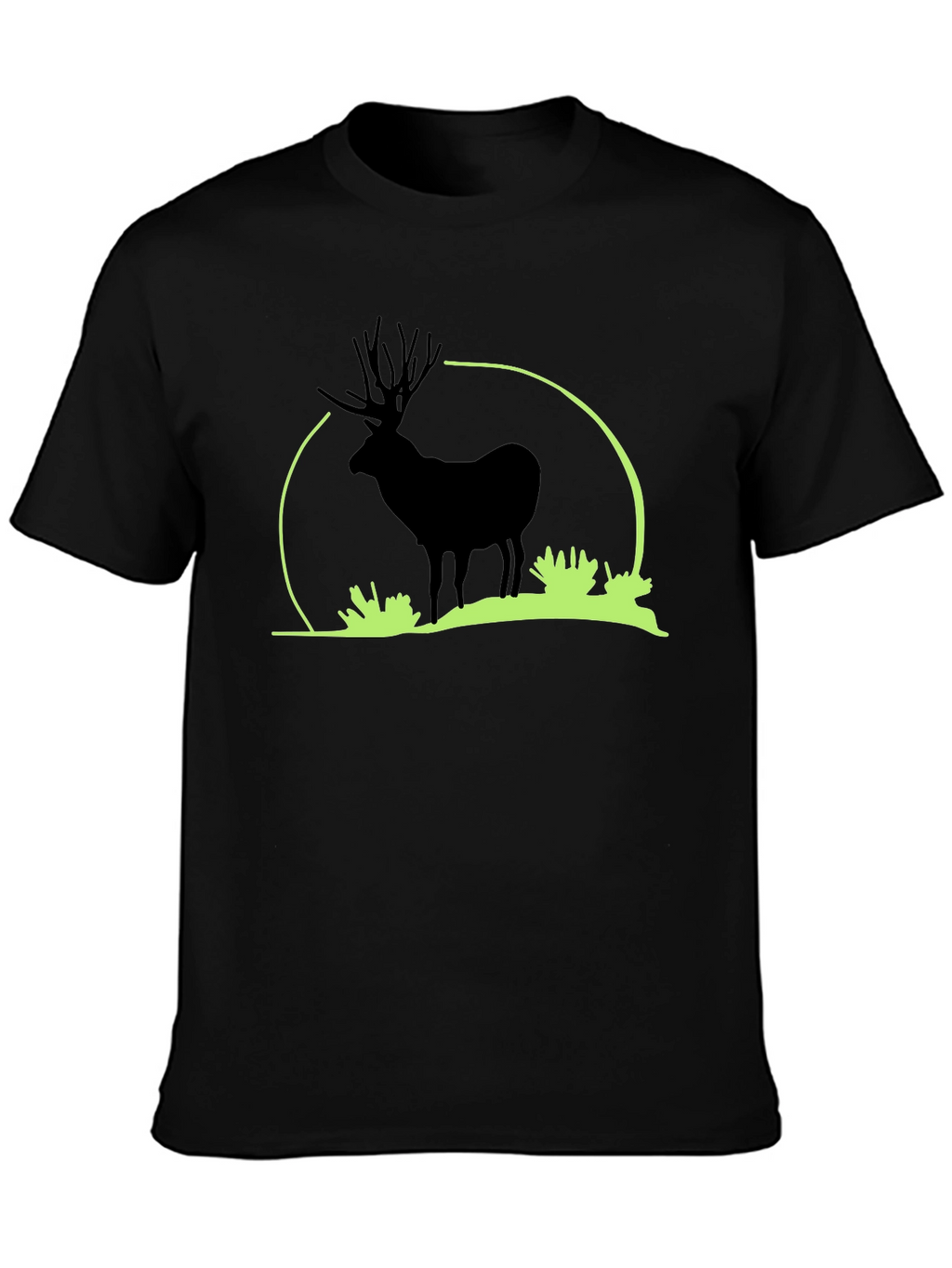 Black Elk Silhouette Graphic T-Shirt