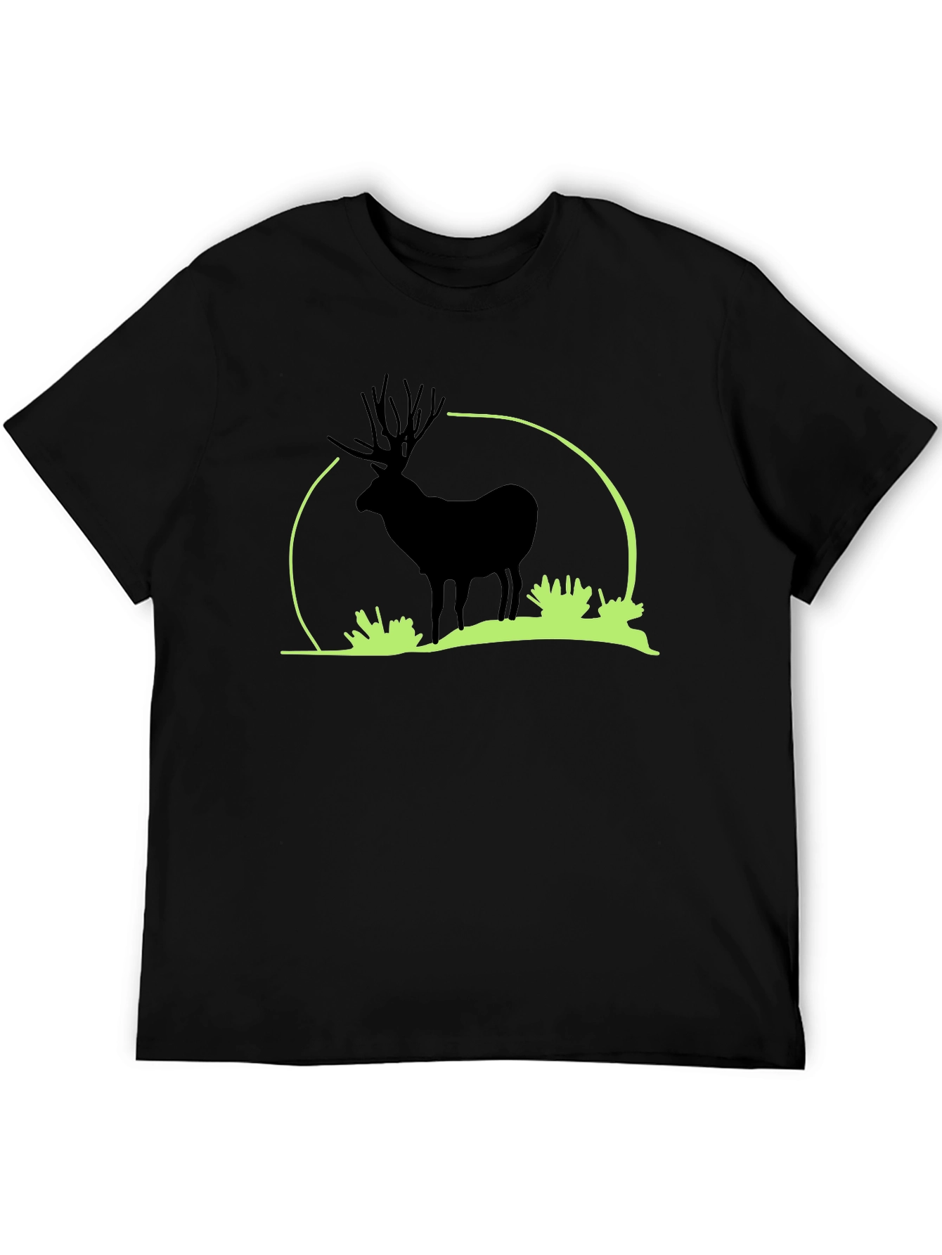Black Elk Silhouette Graphic T-Shirt