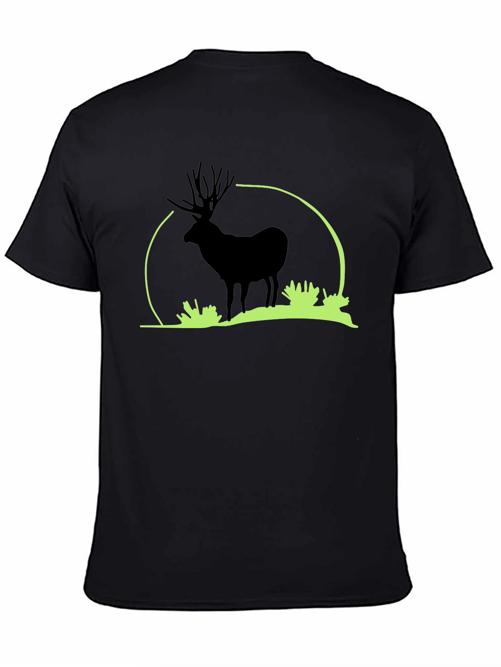 Black Elk Silhouette Graphic T-Shirt