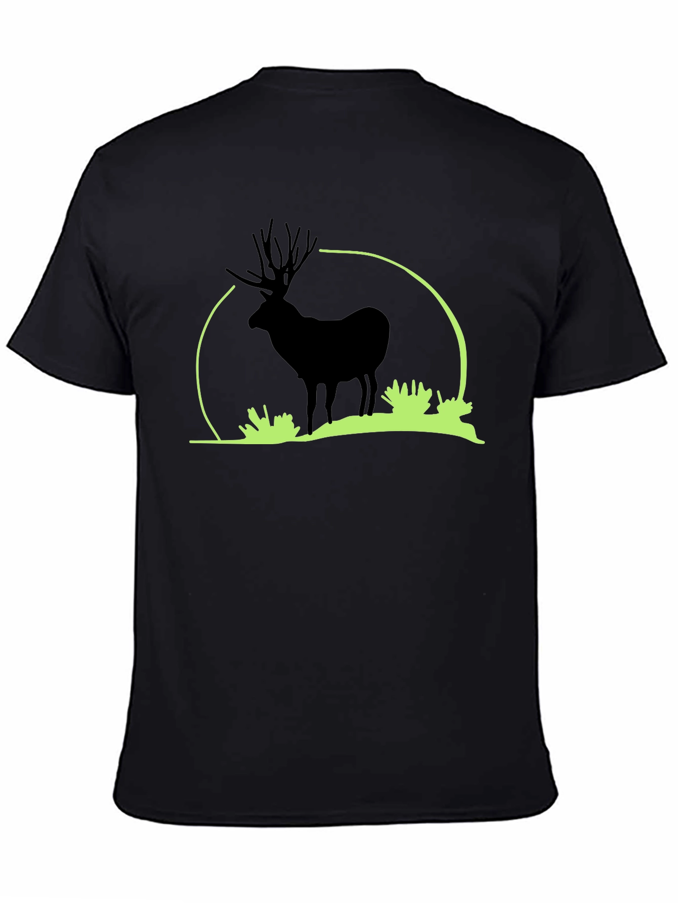 Black Elk Silhouette Graphic T-Shirt