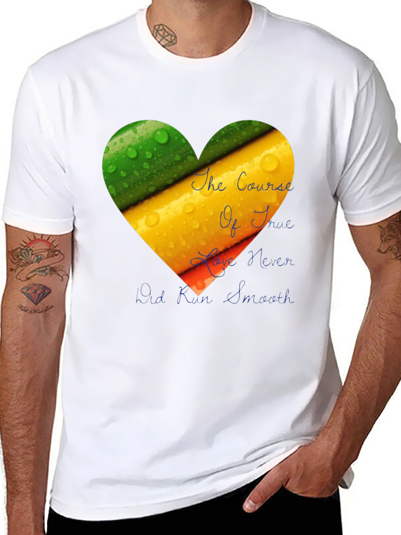 Love Never Runs Smooth T-Shirt
