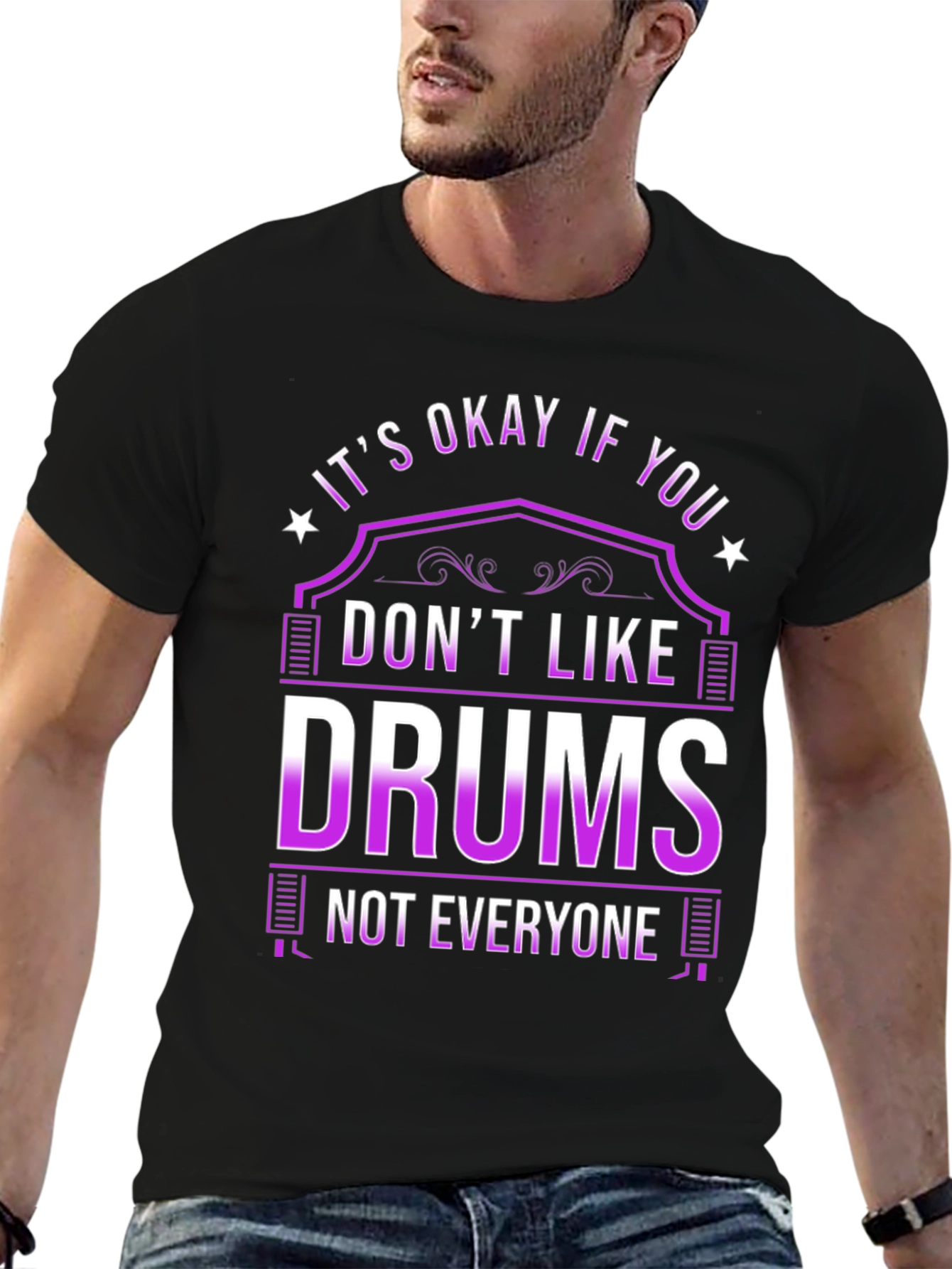 Its Okay If You Dont Like Drums Graphic Tee