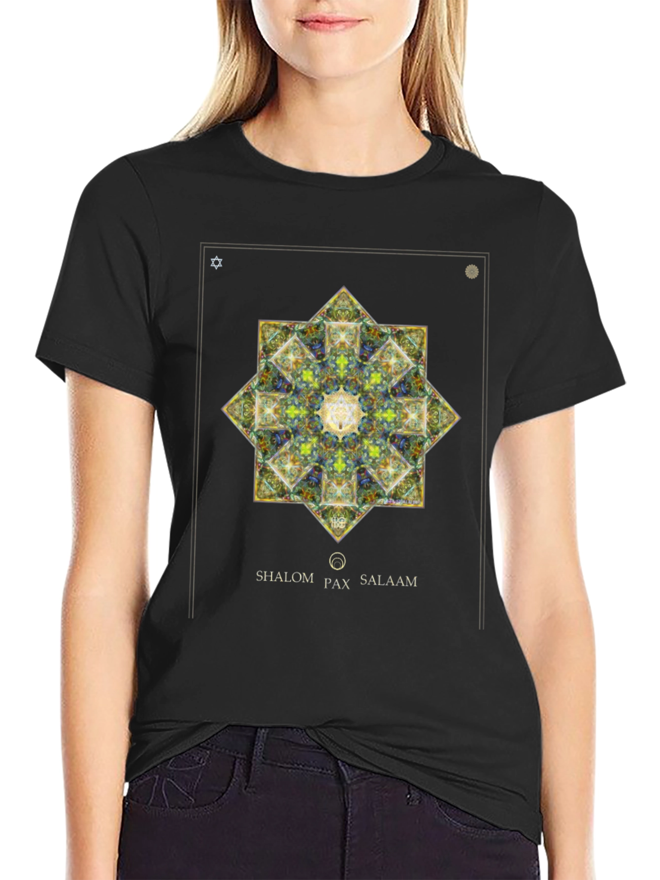Shalom Peace T-Shirt: Spiritual Design Comfort Fit