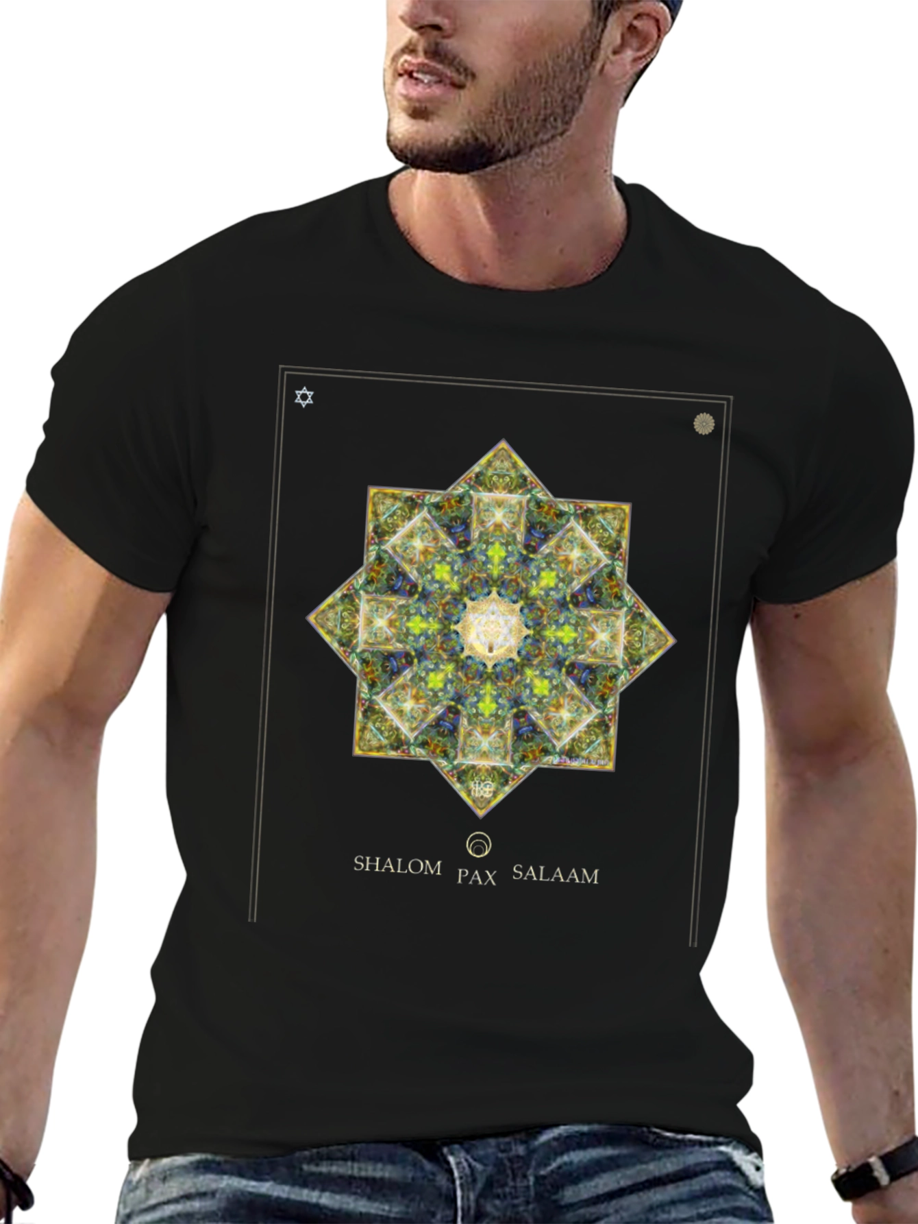 Shalom Peace T-Shirt: Spiritual Design Comfort Fit