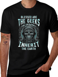 Blessed Are The Geeks Graphic Tee