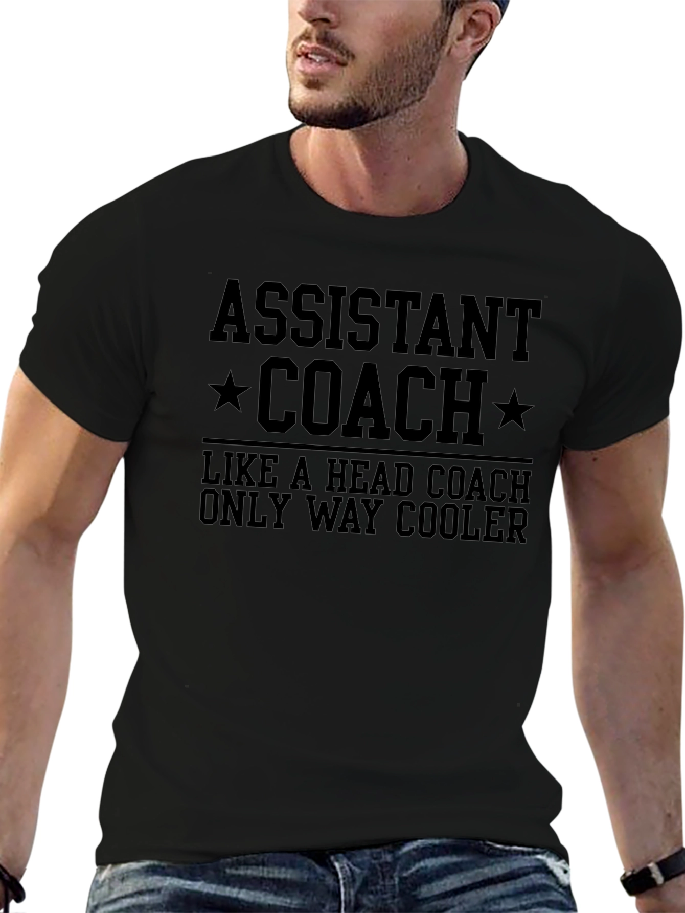 Assistant Coach T-Shirt - Way Cooler Than Head Coach!